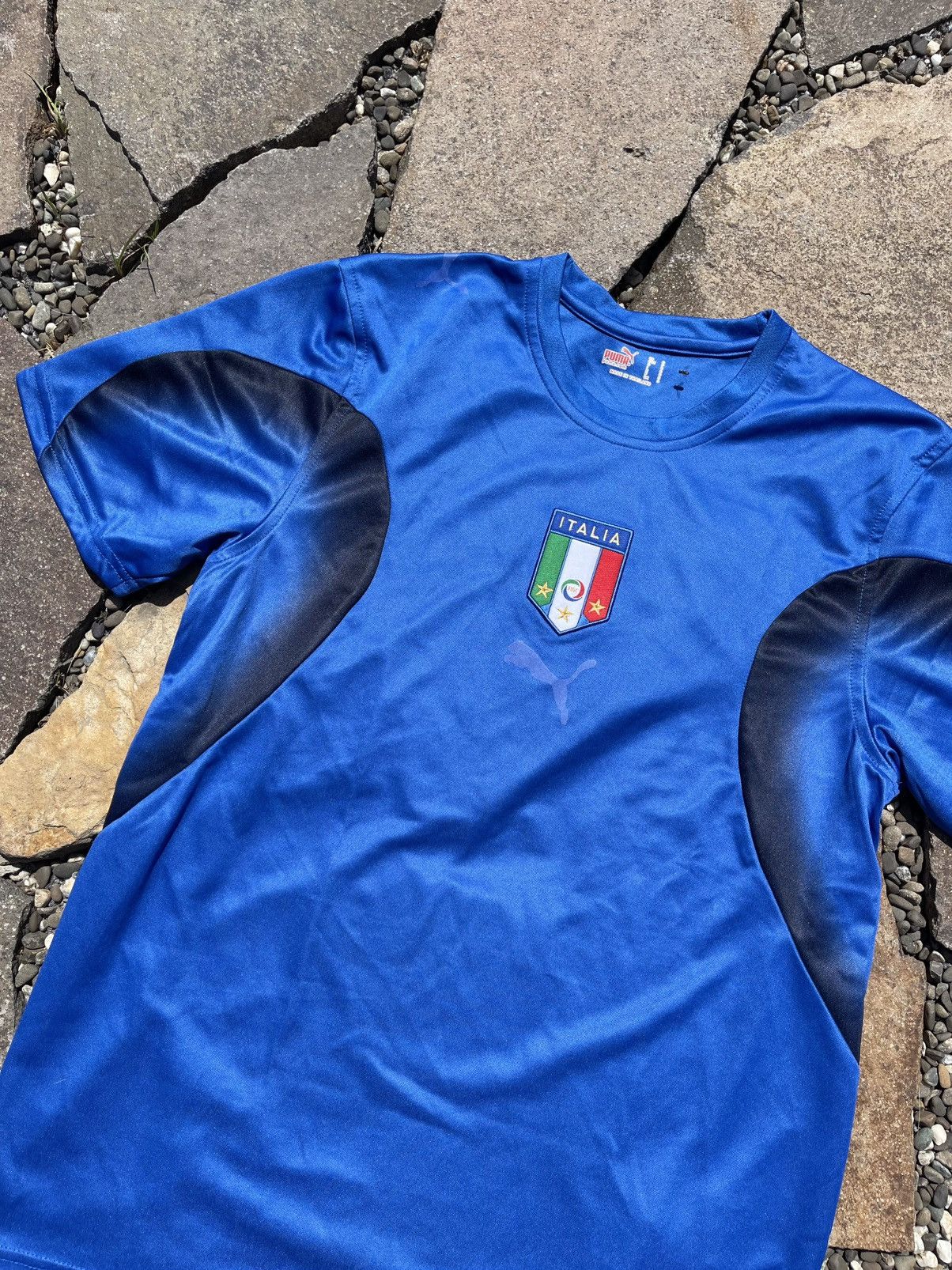 Neil Barrett × Puma 2005 Puma Italy Vintage soccer jersey Neil Barrett Italia Size US S / EU 44-46 / 1 - 4 Thumbnail