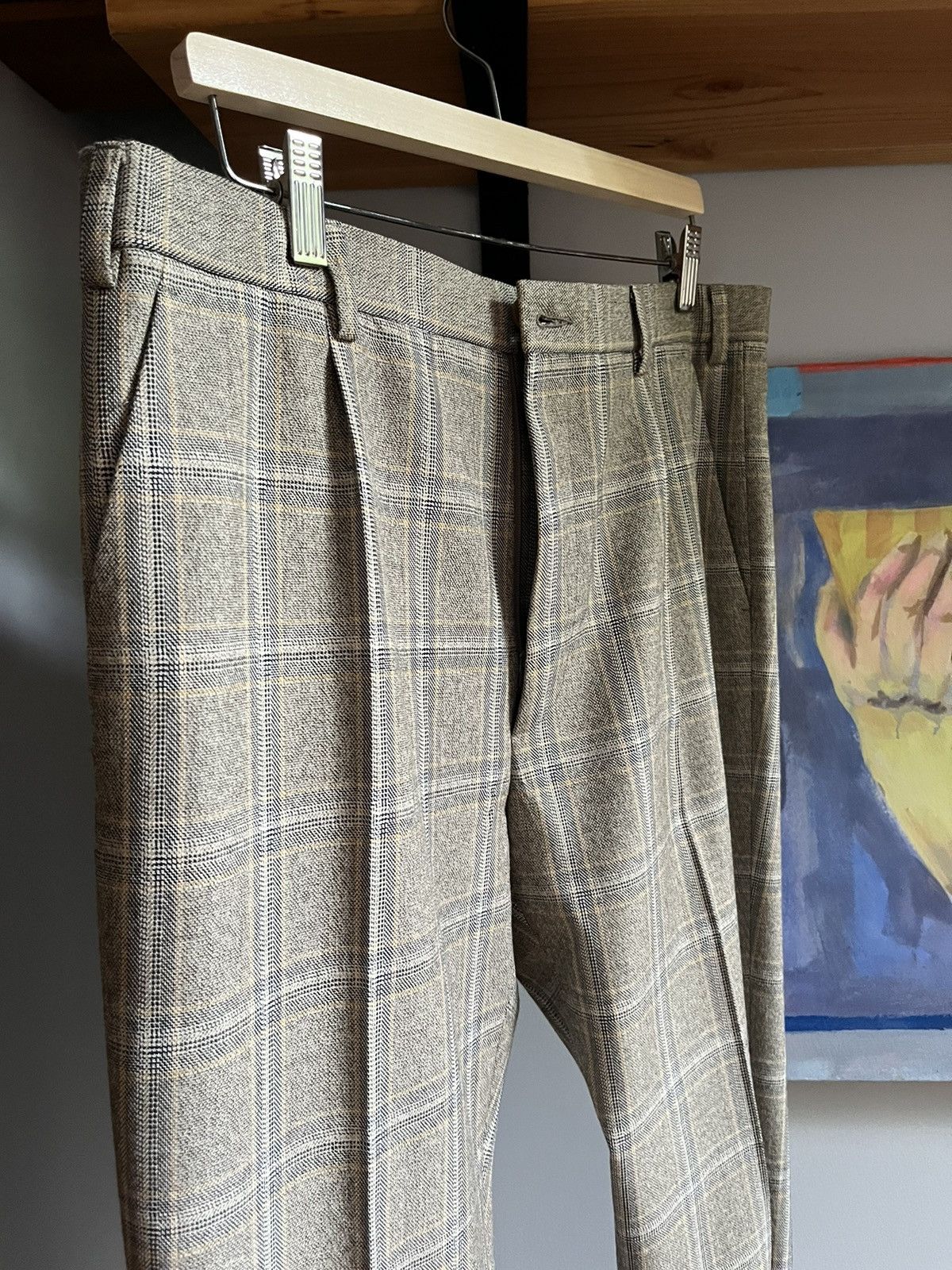 Gucci Checkered Straight Gucci Pants Size US 42 / EU 58 - 3 Thumbnail