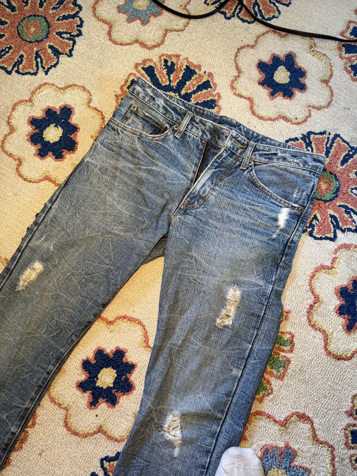 Japanese Brand Japanese Vintage Flaired Denim Size US 30 / EU 46 - 4 Thumbnail