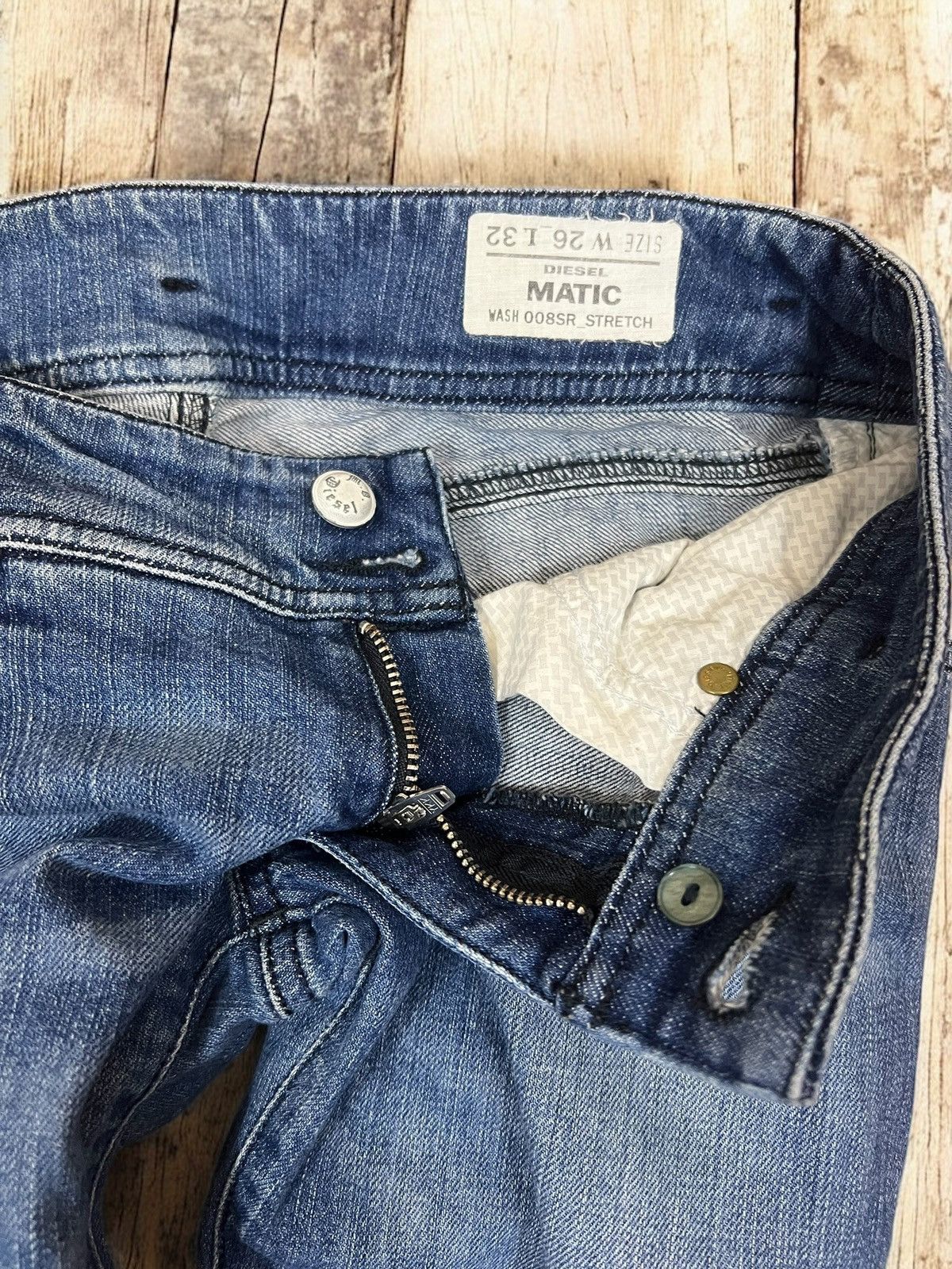 Diesel Diesel Matic jeans size W28 L32 Size 28" / US 6 / IT 42 - 5 Thumbnail