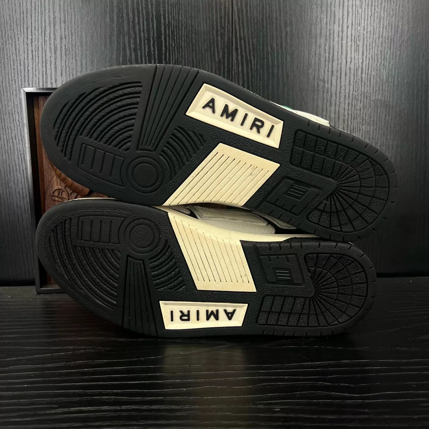 Amiri Amiri Black & White Bone Sneaker 41 Size US 8 / EU 41 - 7 Thumbnail