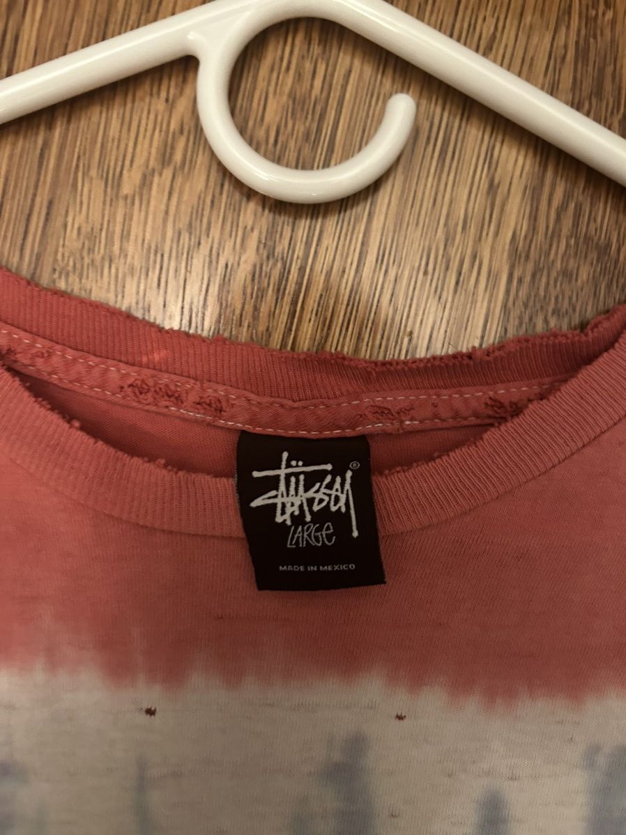 Stussy × Vintage Vintage 90s Stussy T Shirt Size US L / EU 52-54 / 3 - 3 Thumbnail
