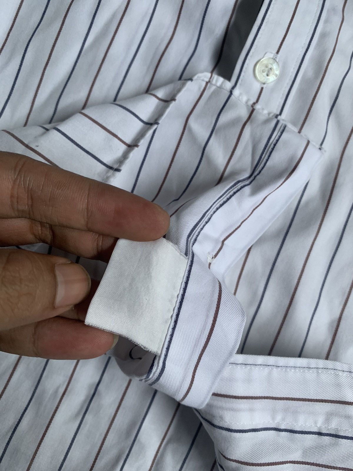 Balenciaga × Vintage Vintage Balenciaga Button Shirt Size US L / EU 52-54 / 3 - 6 Thumbnail