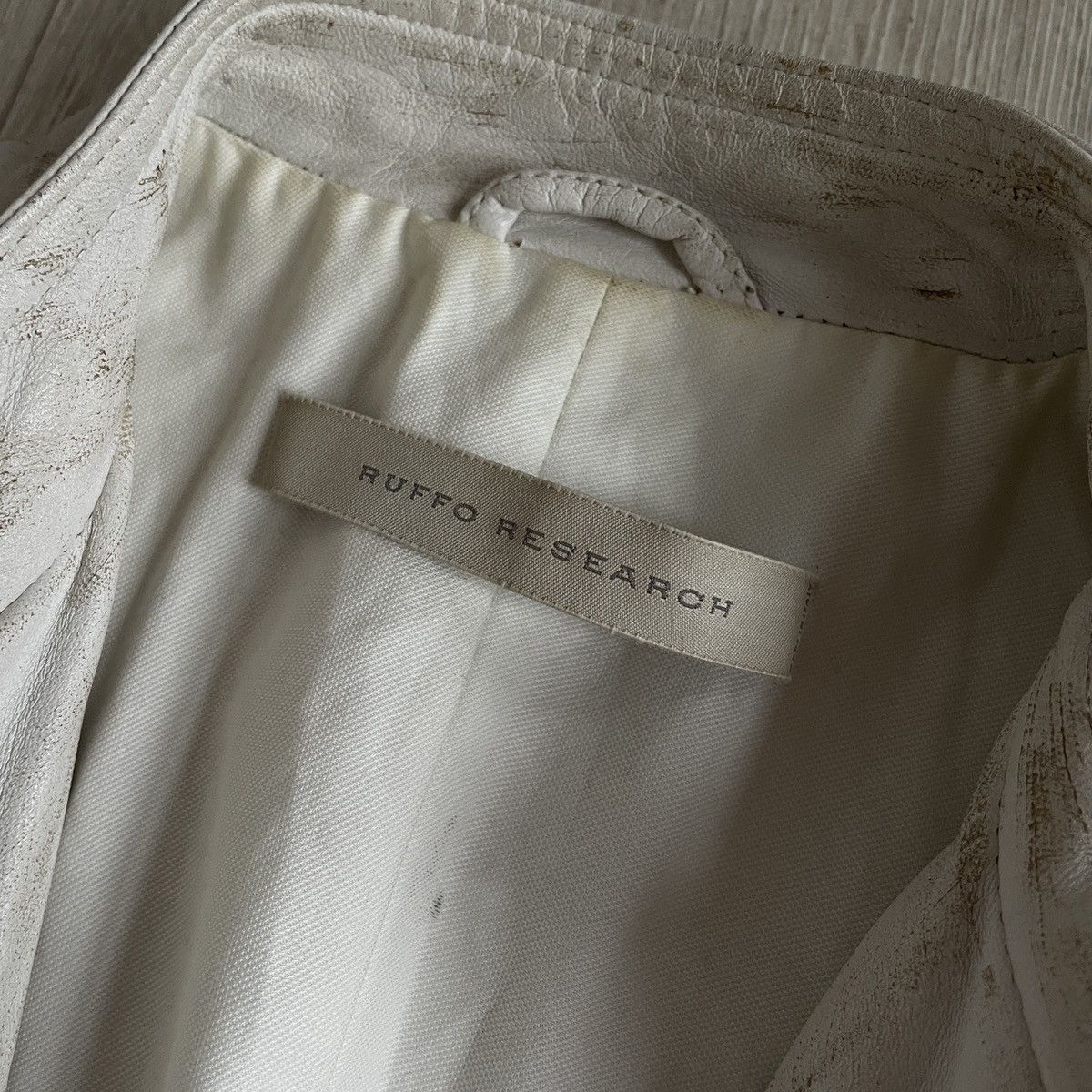A.F. Vandevorst Ruffo Research SS2000 leather jacket by A.F. Vandevorst Size S / US 4 / IT 40 - 13 Thumbnail