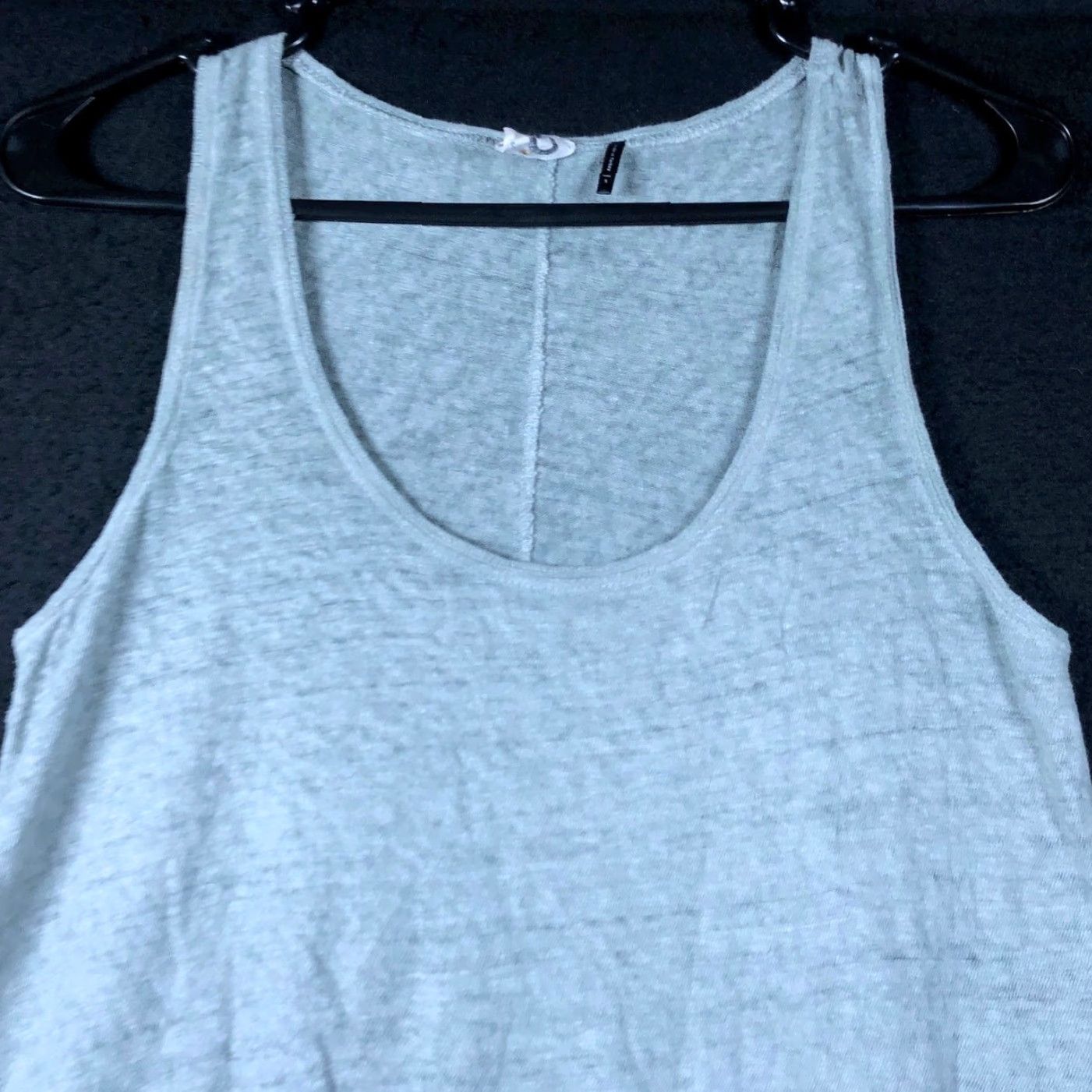 Anthropologie Anthropologie Akemi + Kin Womens Blouse Sleeveless Tank Linen Blend Small Blue Gray Boho Chic Casual Shirt Women Size S / US 4 / IT 40 - 2 Thumbnail