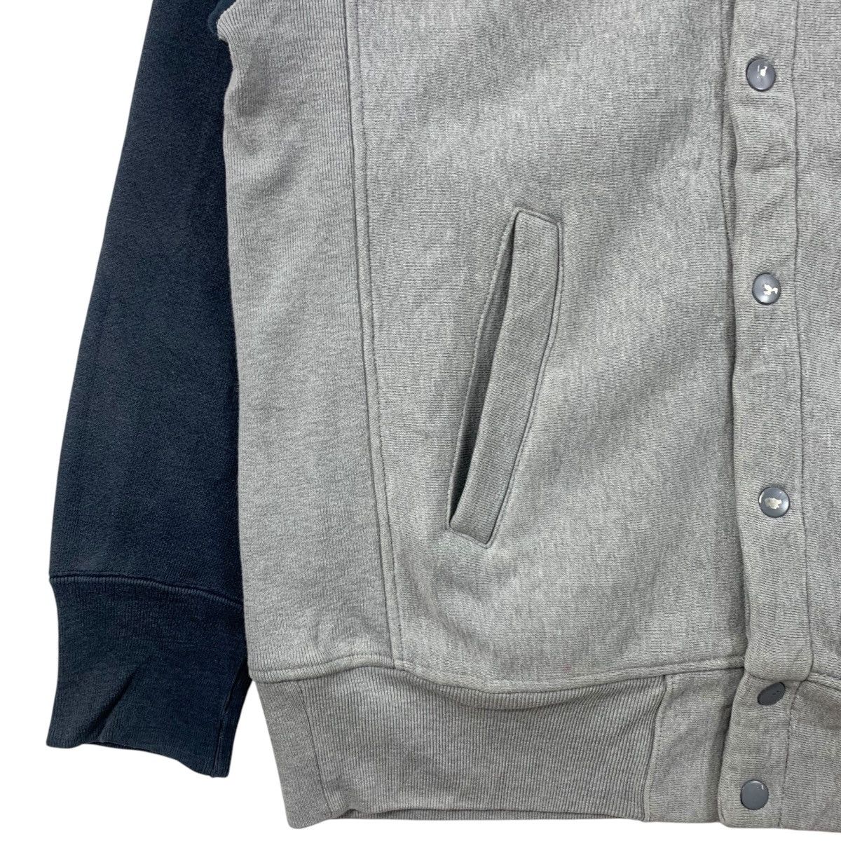 Japanese Brand TIMELAG Japanese Brand Reverse Weave Button Up Sweater Size US M / EU 48-50 / 2 - 5 Thumbnail