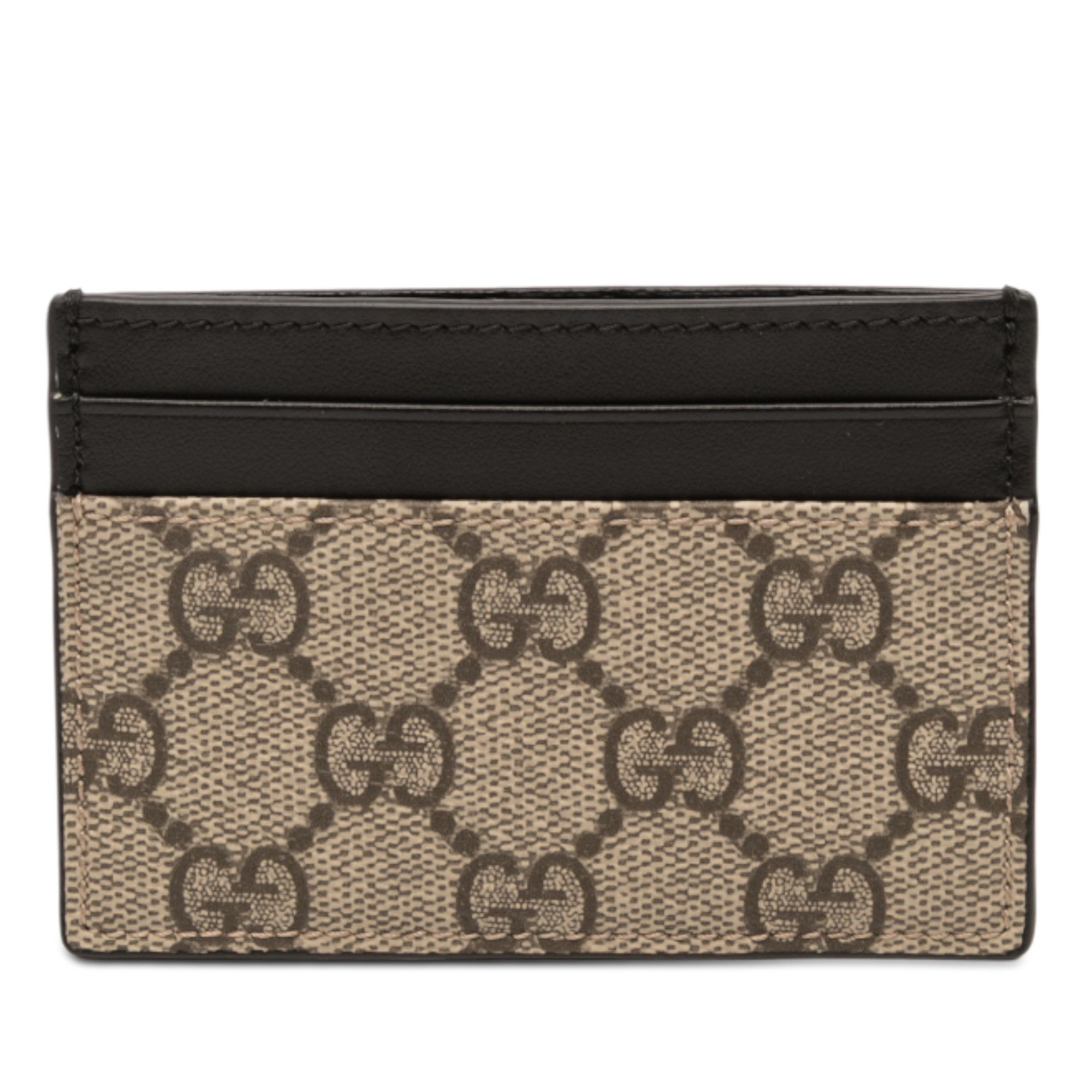 Gucci Gucci GG Supreme Card Holder Size ONE SIZE - 1 Thumbnail