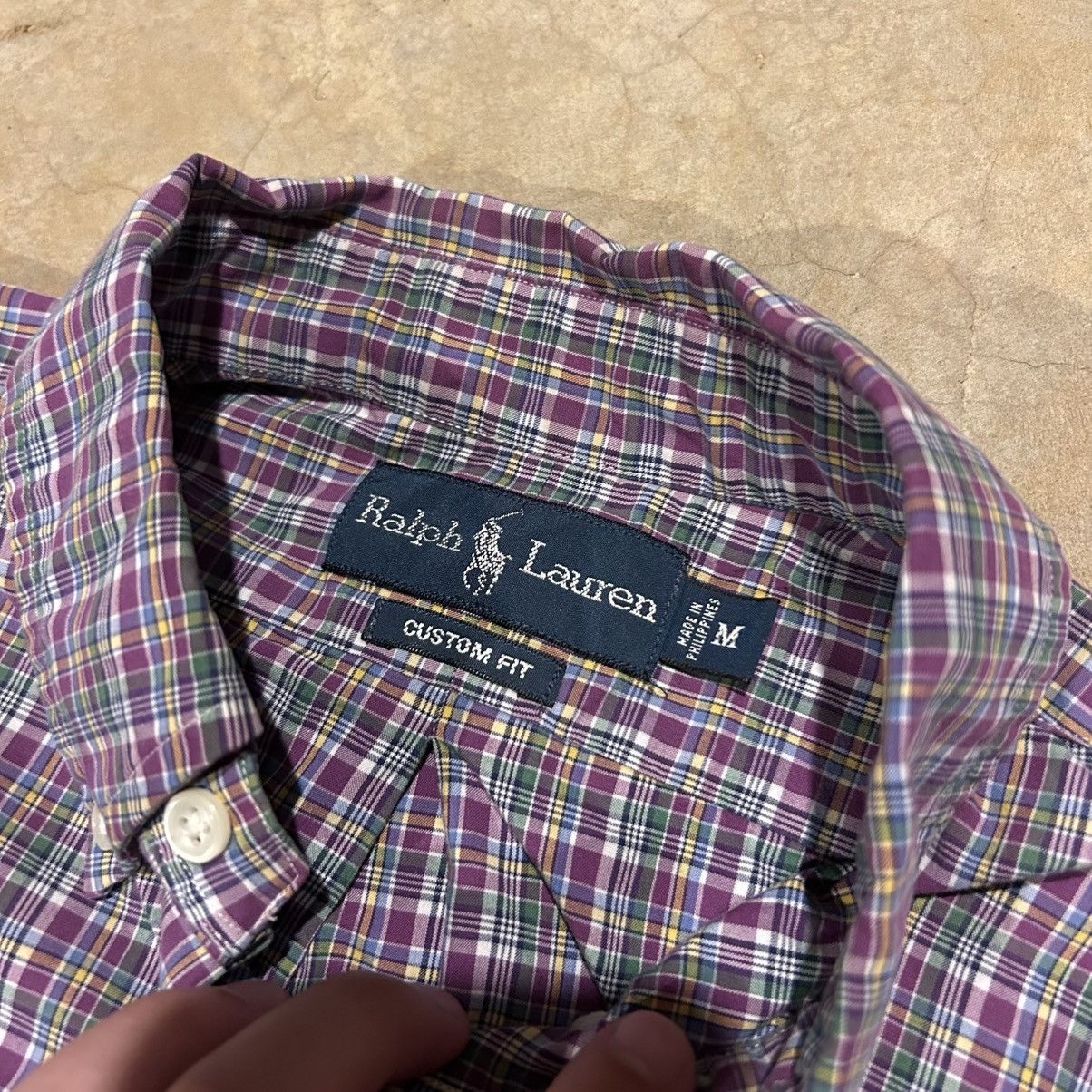 Polo Ralph Lauren Vintage 1990s Polo Ralph Lauren Pony Check Button Up Shirt Size US M / EU 48-50 / 2 - 4 Thumbnail