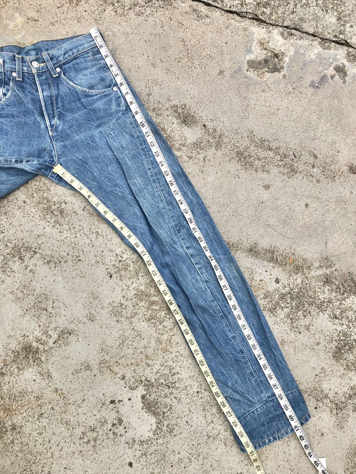 Levi's TWIST LEG⚡️⚡️VINTAGE LEVIS JEANS Size US 26 / EU 42 - 9 Thumbnail
