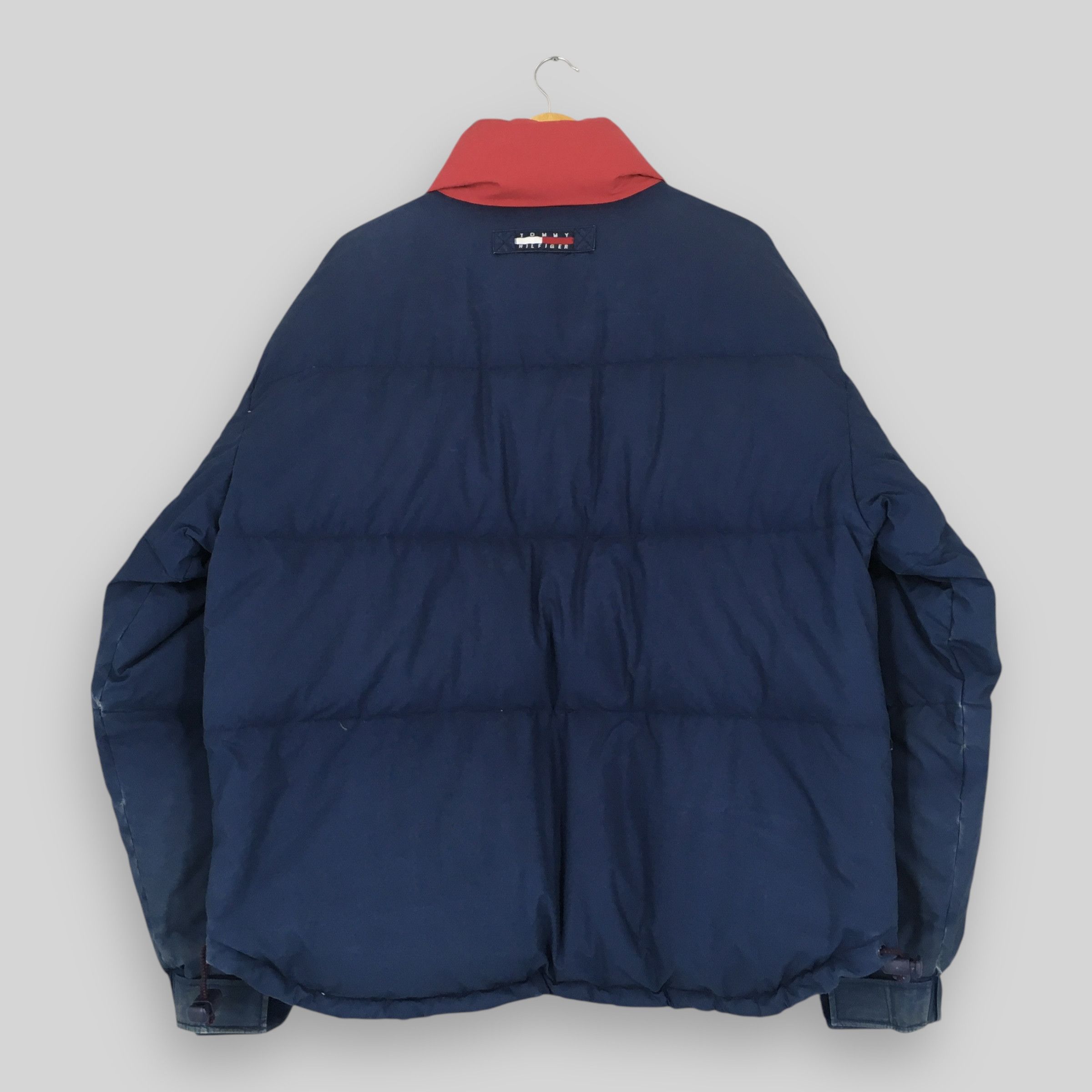 Tommy Hilfiger × Vintage Vintage Tommy Hilfiger Down Gear Reversible Jacket XLarge Size US XL / EU 56 / 4 - 11 Thumbnail