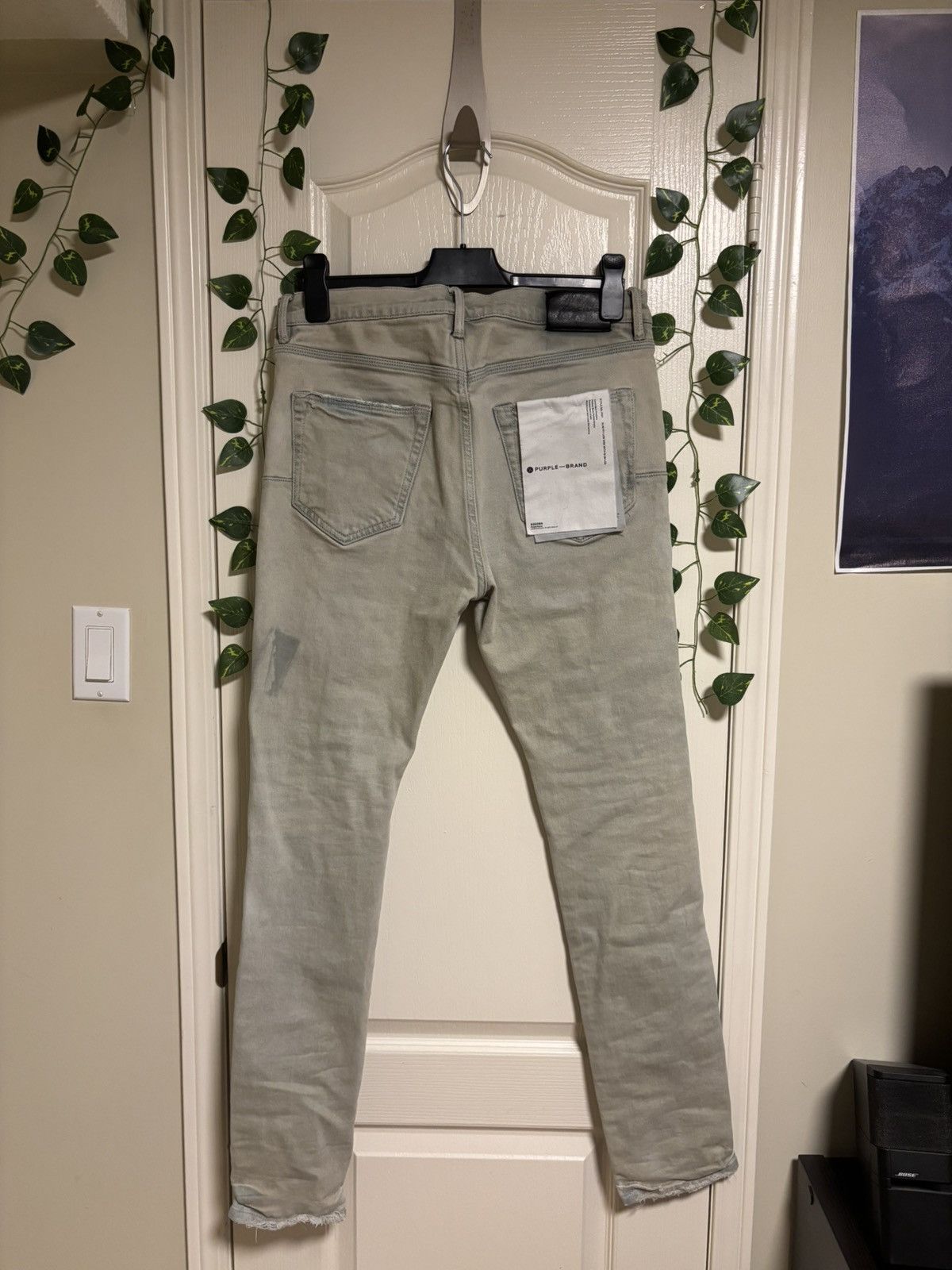 Purple Brand Light gray purple brand jeans Size US 32 / EU 48 - 2 Thumbnail