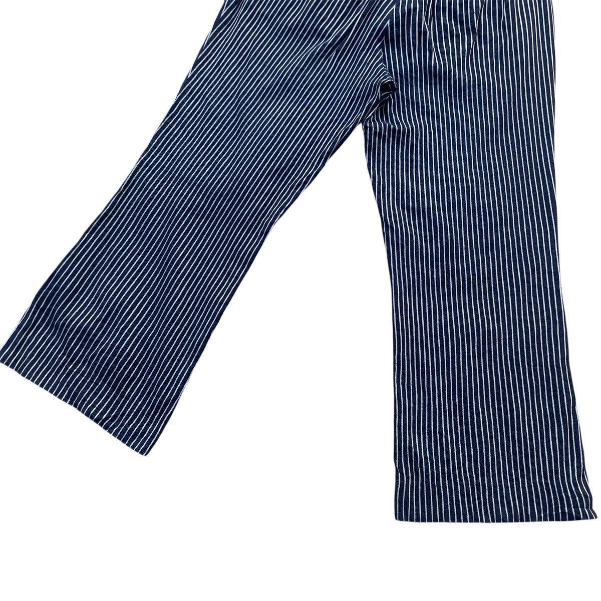 Lanvin LANVIN Sport Pinstripe Hickory Trousers Minimal Luxury Pants Size US 30 / EU 46 - 6 Thumbnail
