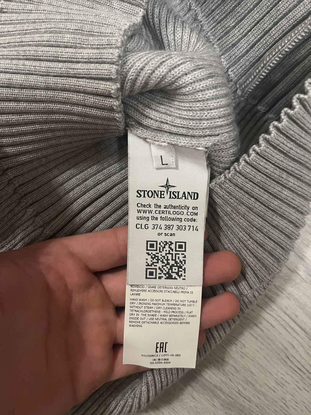 Stone Island Stone Island Size US L / EU 52-54 / 3 - 6 Thumbnail
