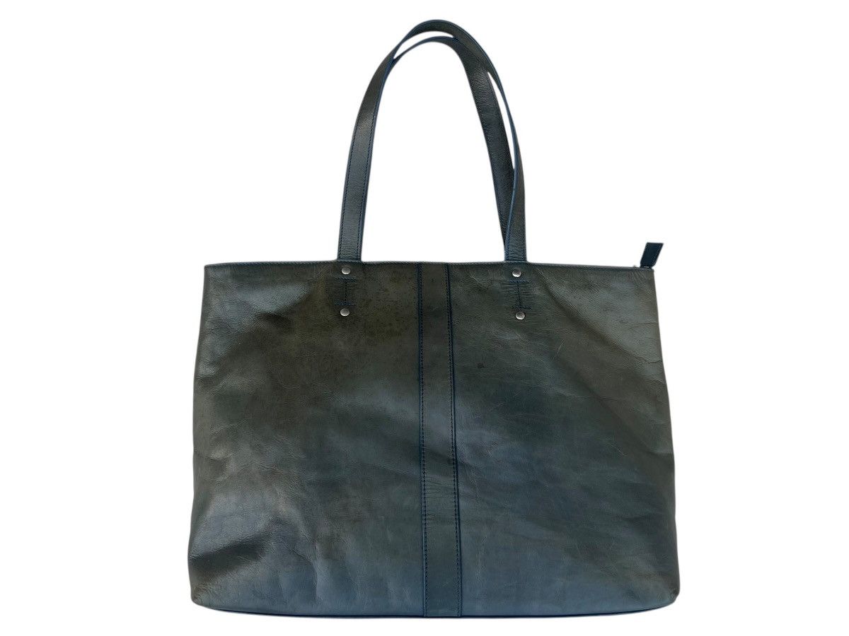 Tete Homme Tete Homme Japan Faded Patina All Leather Tote Bag Size ONE SIZE - 6 Thumbnail