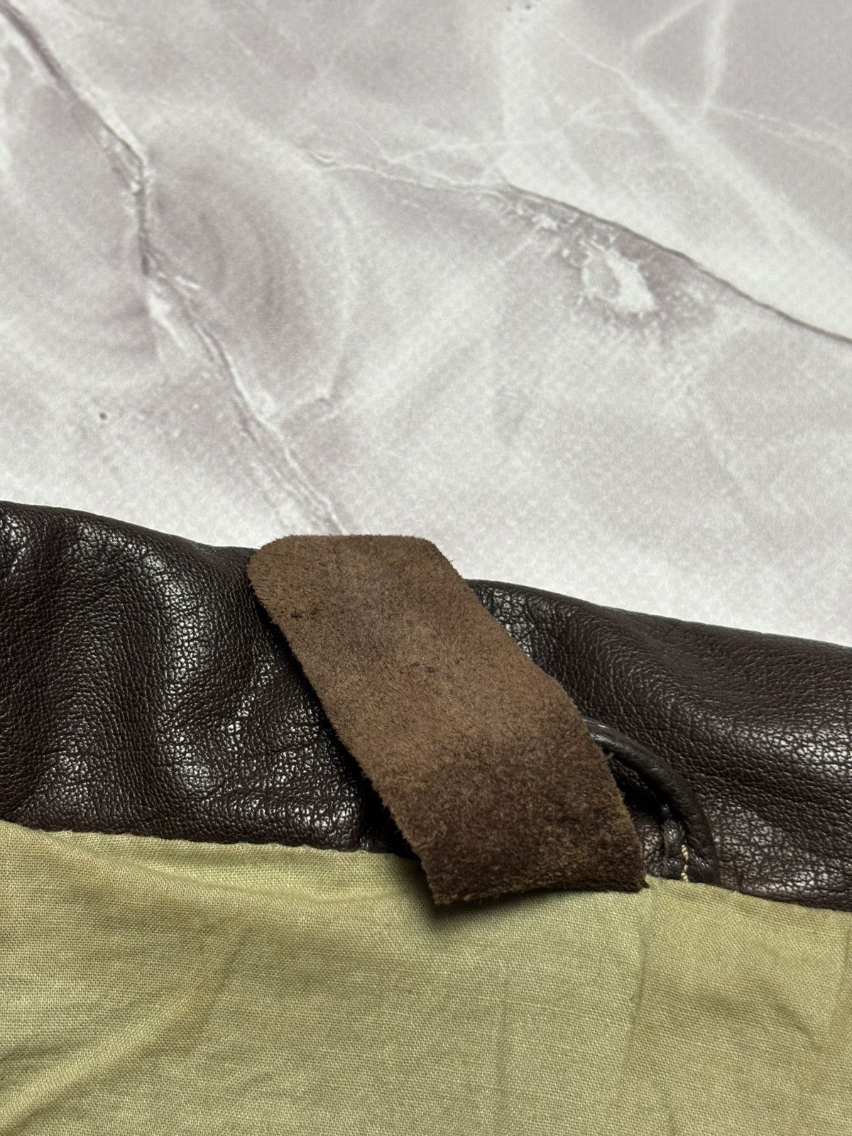 Gypsy Gipsy by Mauritius Leather Jacket Brown Biker Moto Utility Size M / US 6-8 / IT 42-44 - 17 Thumbnail