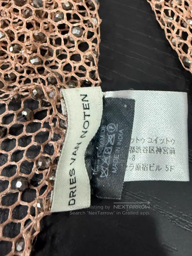 Dries Van Noten DRIES VAN NOTEN Diamond Net Scarf Size ONE SIZE - 7 Thumbnail