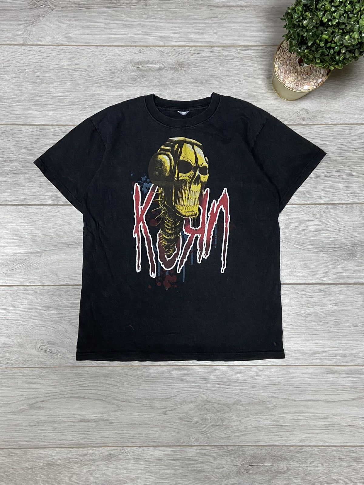 Band Tees KoRn Tee T Shirt 2012 Tour t-shirt Size US M / EU 48-50 / 2 - 1 Thumbnail