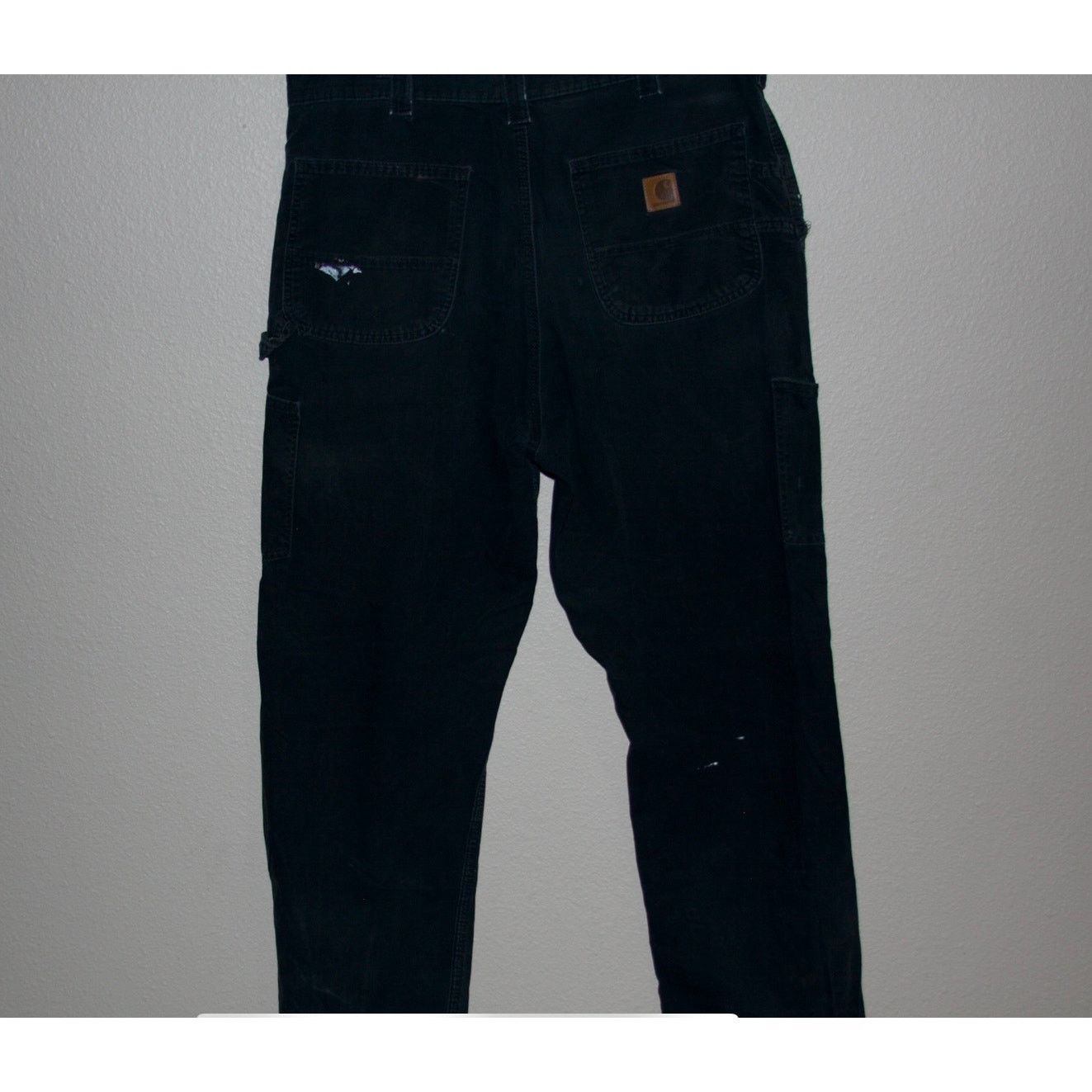Carhartt Carhartt B151 Loose Original Fit Black Painter Pants 36x34 Size US 36 / EU 52 - 1 Thumbnail