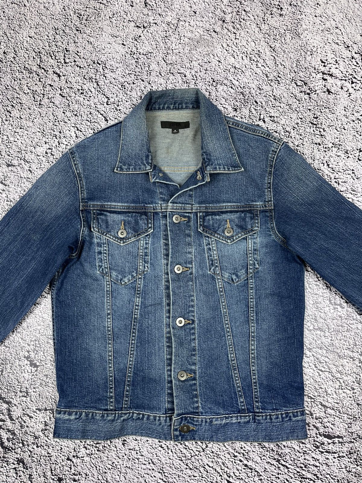 Uniqlo Vintage UNIQLO Denim Jacket Streetwear Size M / US 6-8 / IT 42-44 - 2 Thumbnail