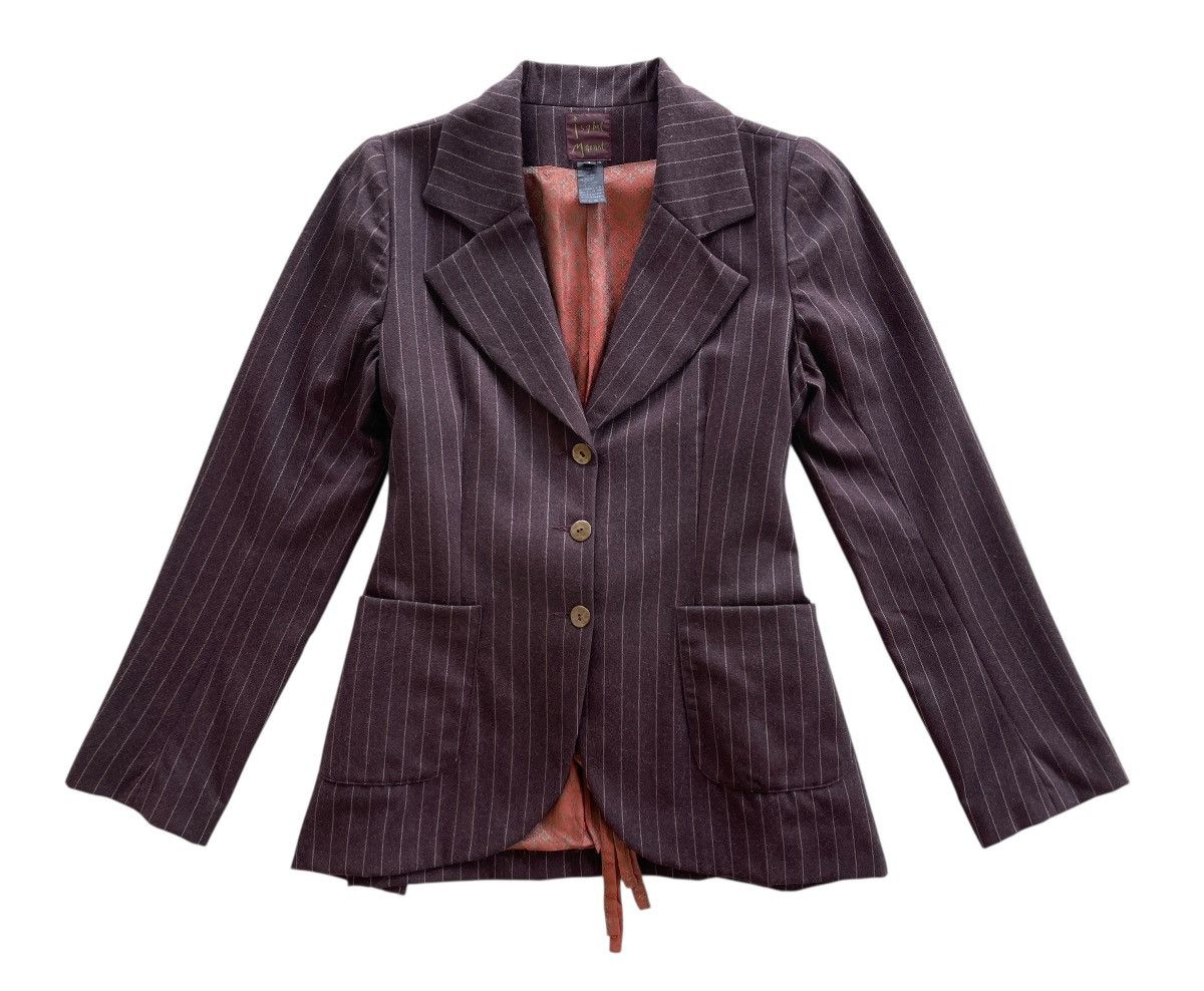 Isabel Marant Isabel Marant Pinstripe Coat Size S / US 4 / IT 40 - 4 Thumbnail