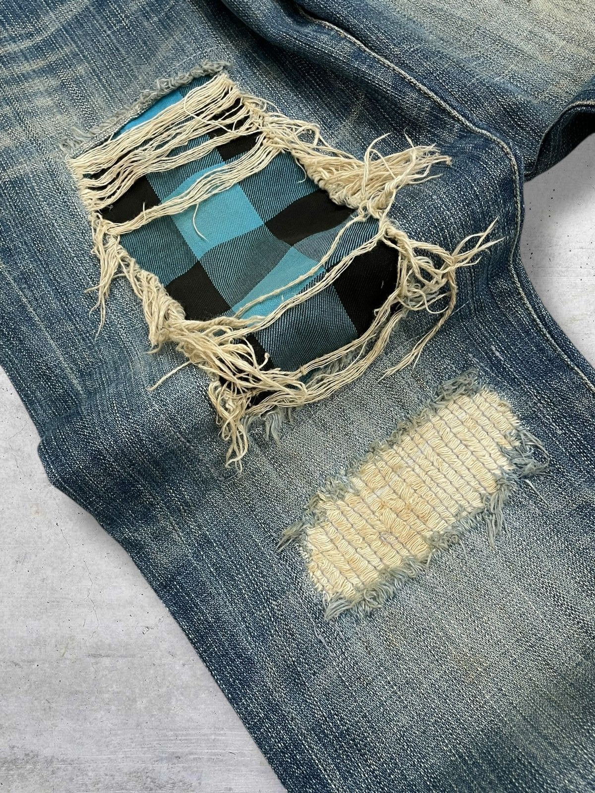 Hysteric Glamour NYLAUS JAPAN ICONIC GRUNGE RIPPED DISTRESSED 90S DESIGNER OG Size US 30 / EU 46 - 6 Thumbnail