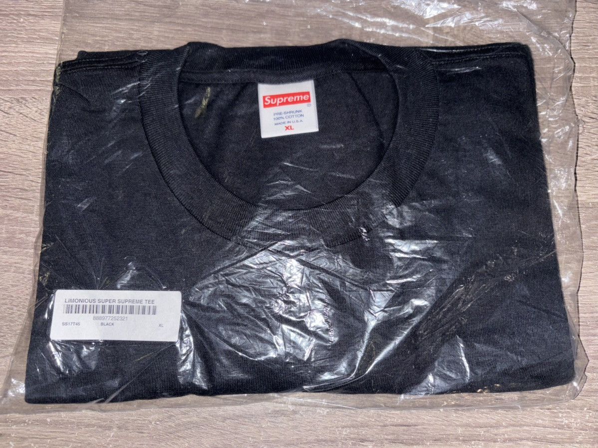 Supreme Supreme Wilfred Limonius Super Supreme Tee Black SS17 Size US XL / EU 56 / 4 - 4 Thumbnail