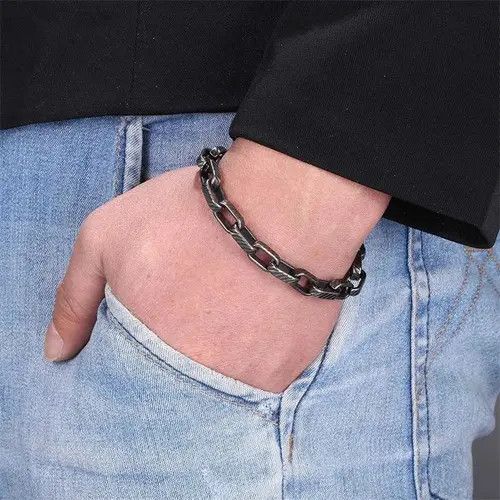 Jewelry Chain link Bracelet Size ONE SIZE - 2 Thumbnail