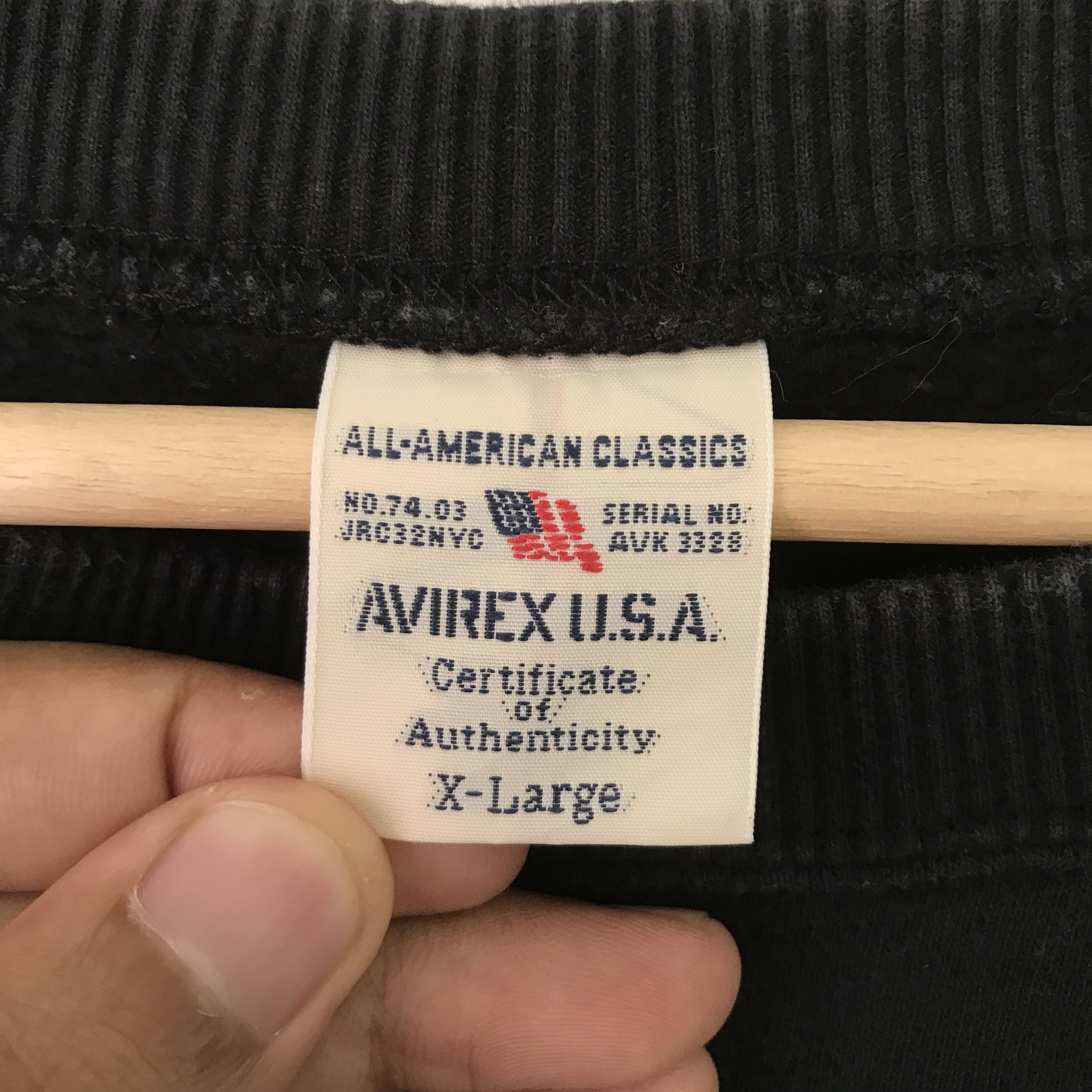 USA Olympics Vintage Avirex Usa Black Sweatshirt - 270 Size US M / EU 48-50 / 2 - 7 Thumbnail