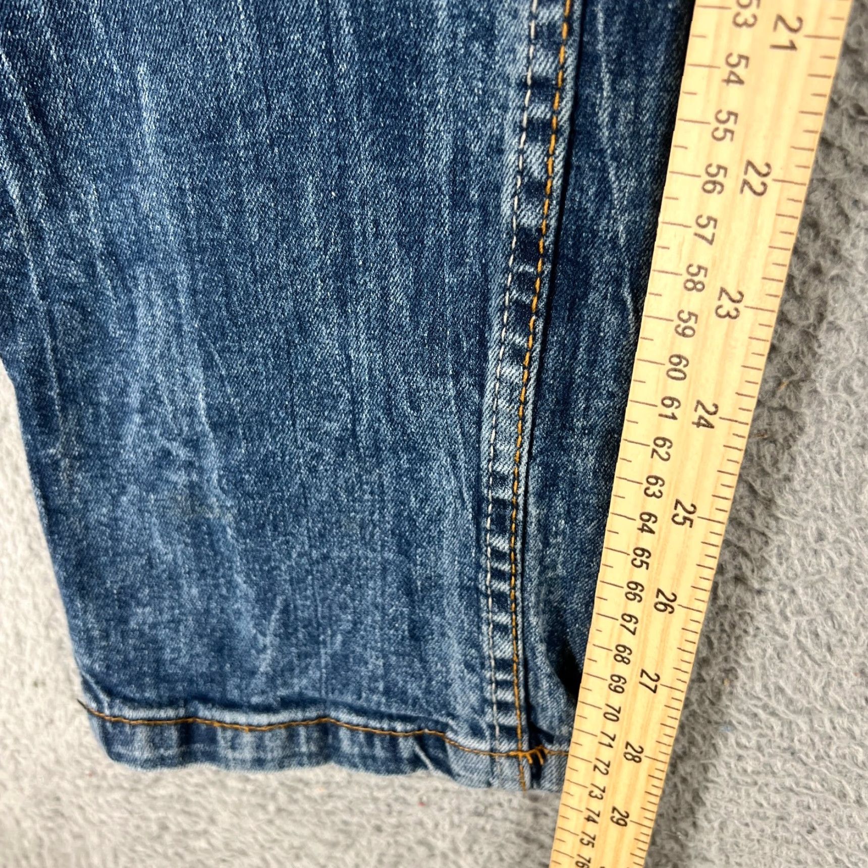 Vintage VINTAGE Raw X Men's Skinny Distressed Jeans 34x30 Blue Denim Streetwear Size US 34 / EU 50 - 3 Thumbnail