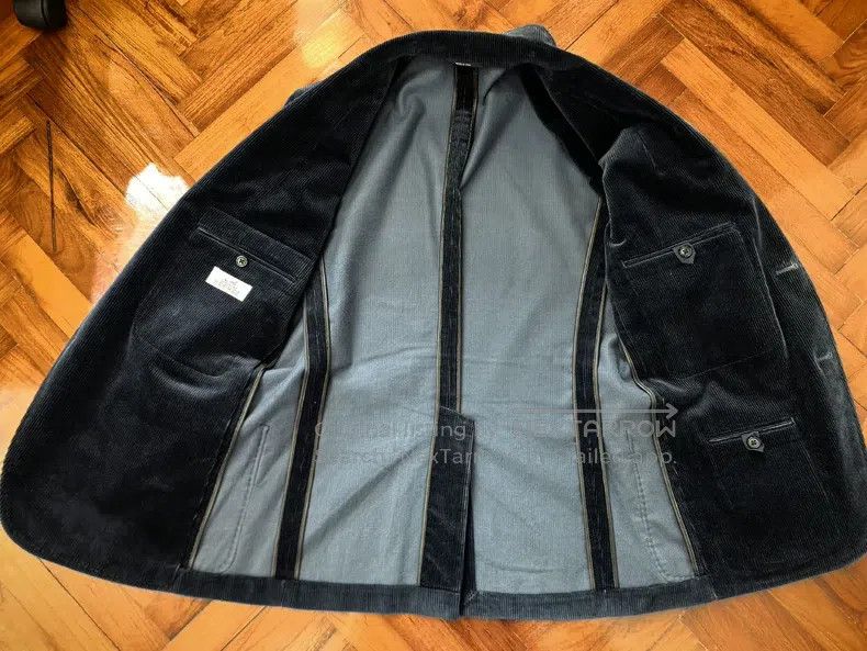 Hermes Hermes Corduroy casual blazer Size 50R - 5 Thumbnail