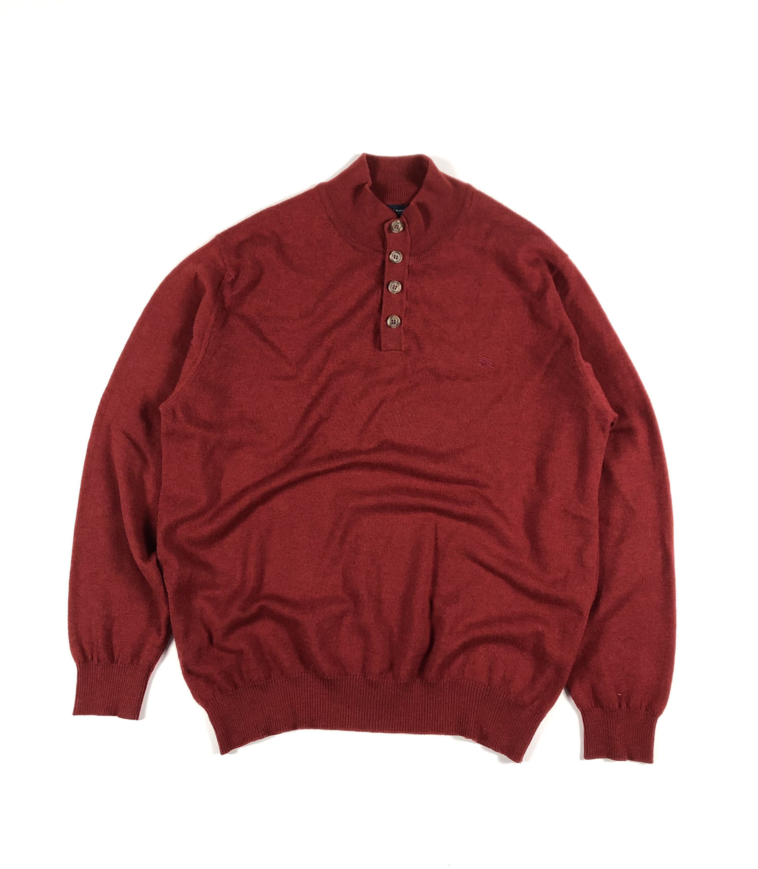 Burberry Burberry London Lambswool Sweater Size US XXL / EU 58 / 5 - 2 Thumbnail