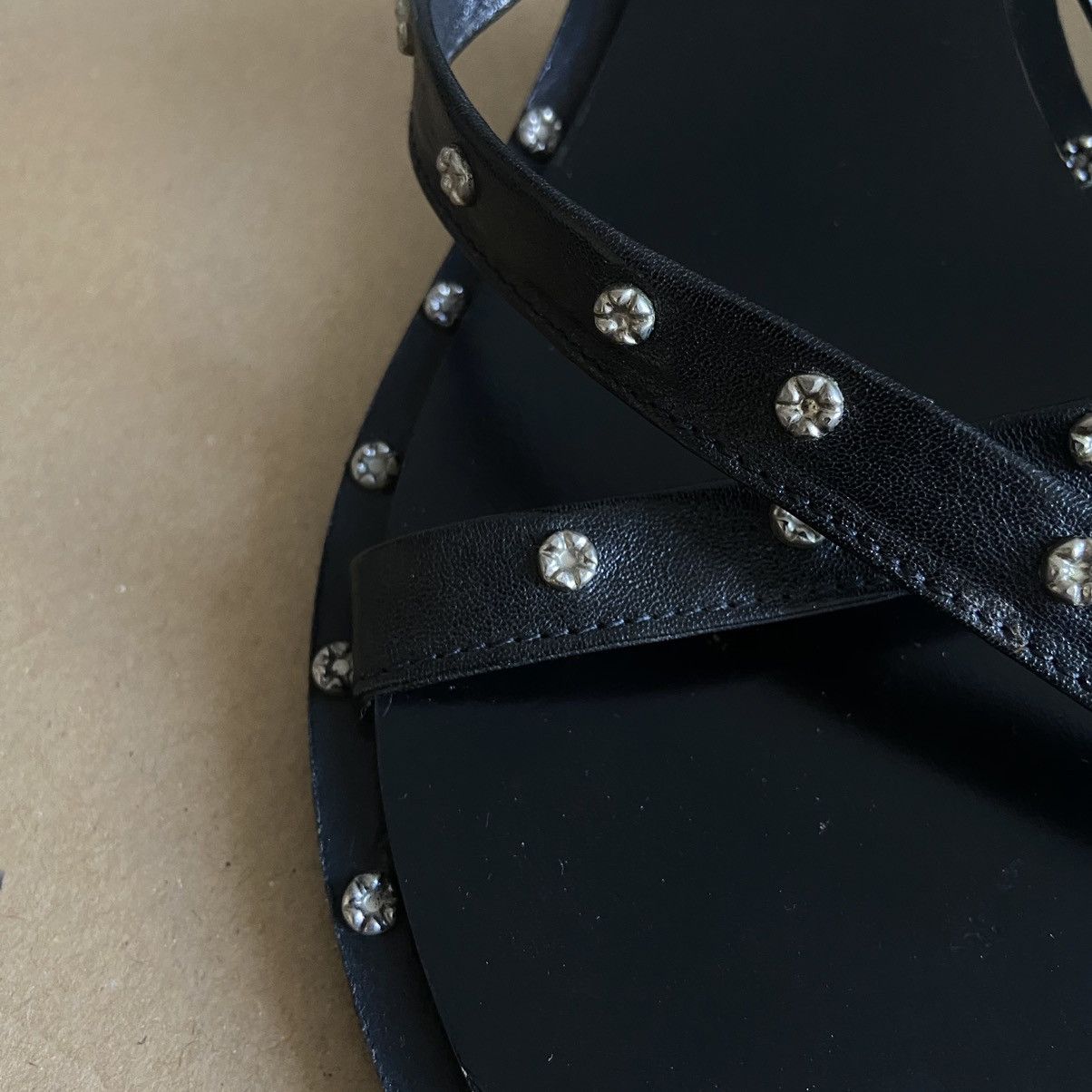 Gianni Barbato Gianni Barbato Kitten Heel Studded Sandals Size US 9 / IT 39 - 2 Thumbnail