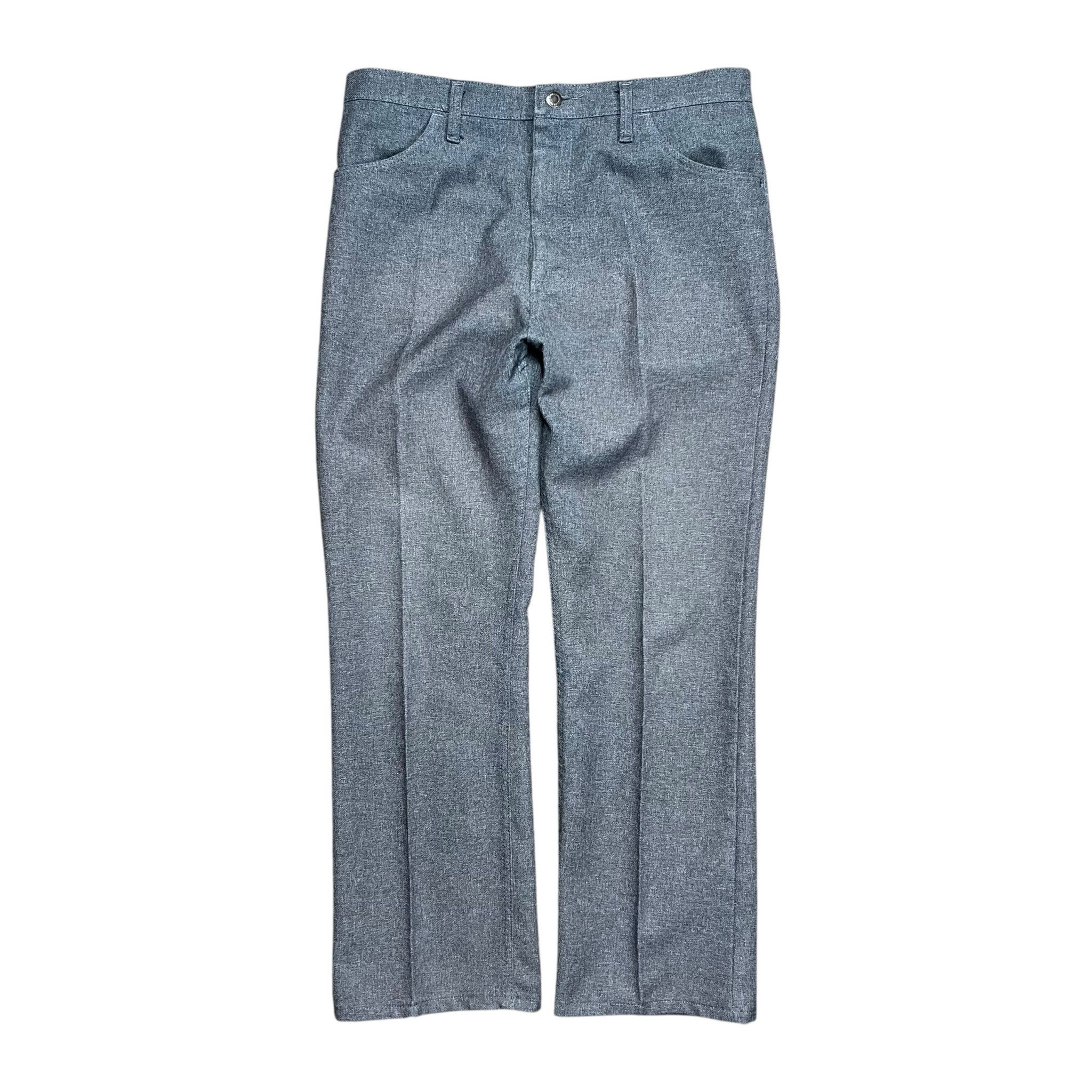Wrangler Vintage Wrangler Wrancher Mottled Grey Bootcut Pants - 37” Size US 37 - 1 Thumbnail