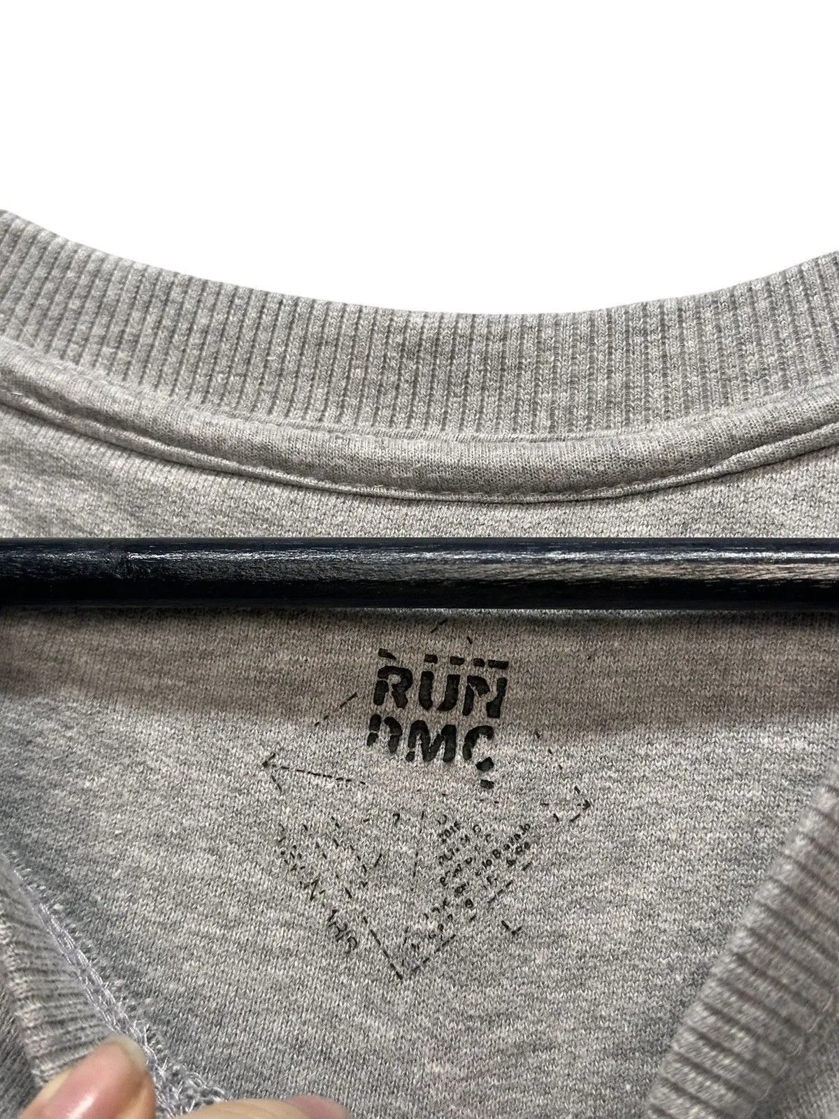 RUN DMC Run DMC Vintage Grey Graphic Sweatshirt L Size Size US L / EU 52-54 / 3 - 11 Thumbnail