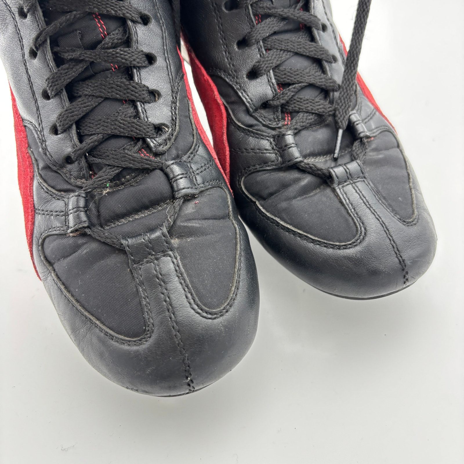 Jil Sander × Puma Jil Sander Puma Suede Leather High Top Sneakers Womens 9 Y2K Size US 9 / IT 39 - 12 Thumbnail