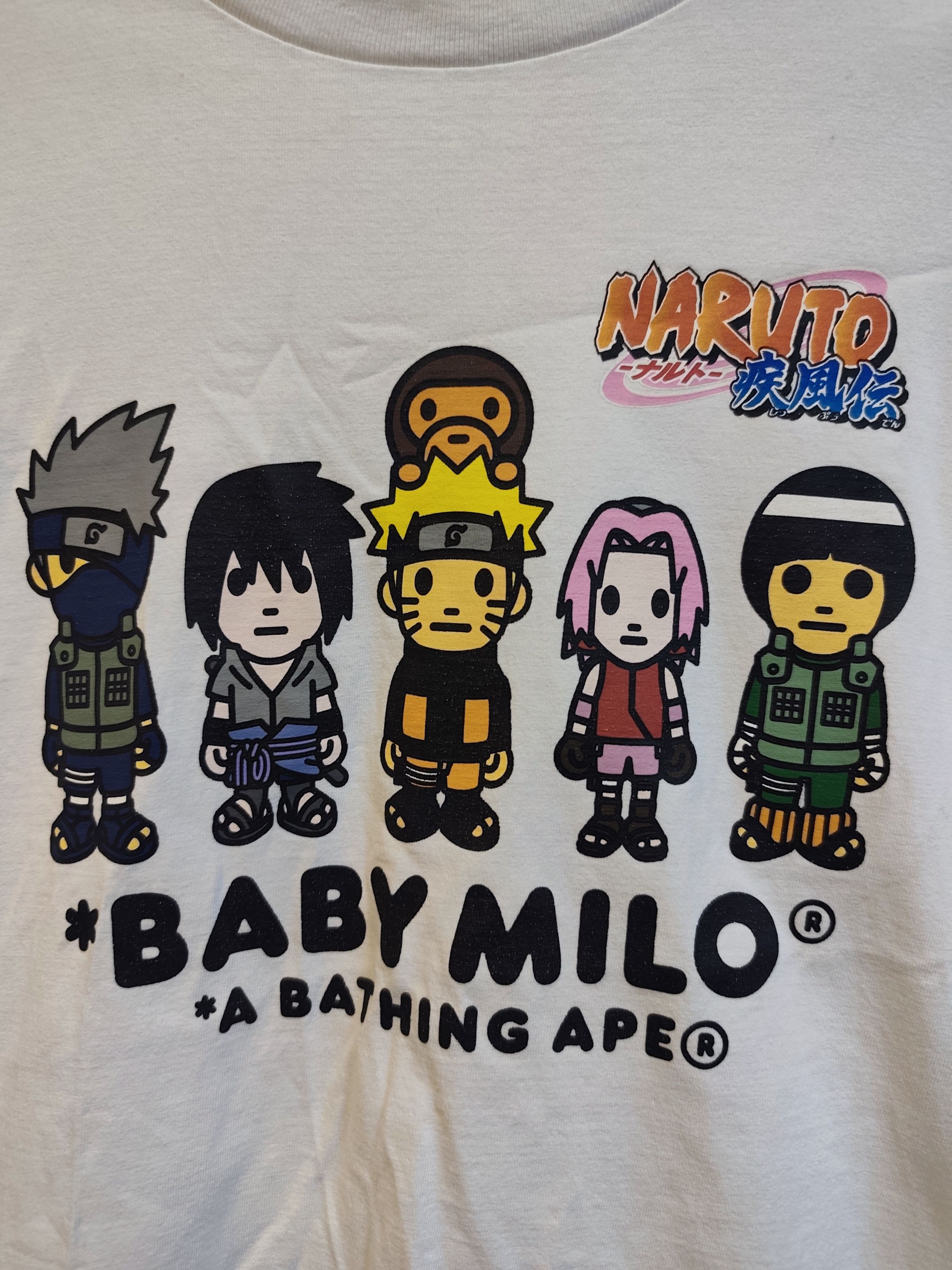 Bape Fw18 Bape x Naruto Shippuden Tee Size US L / EU 52-54 / 3 - 4 Thumbnail