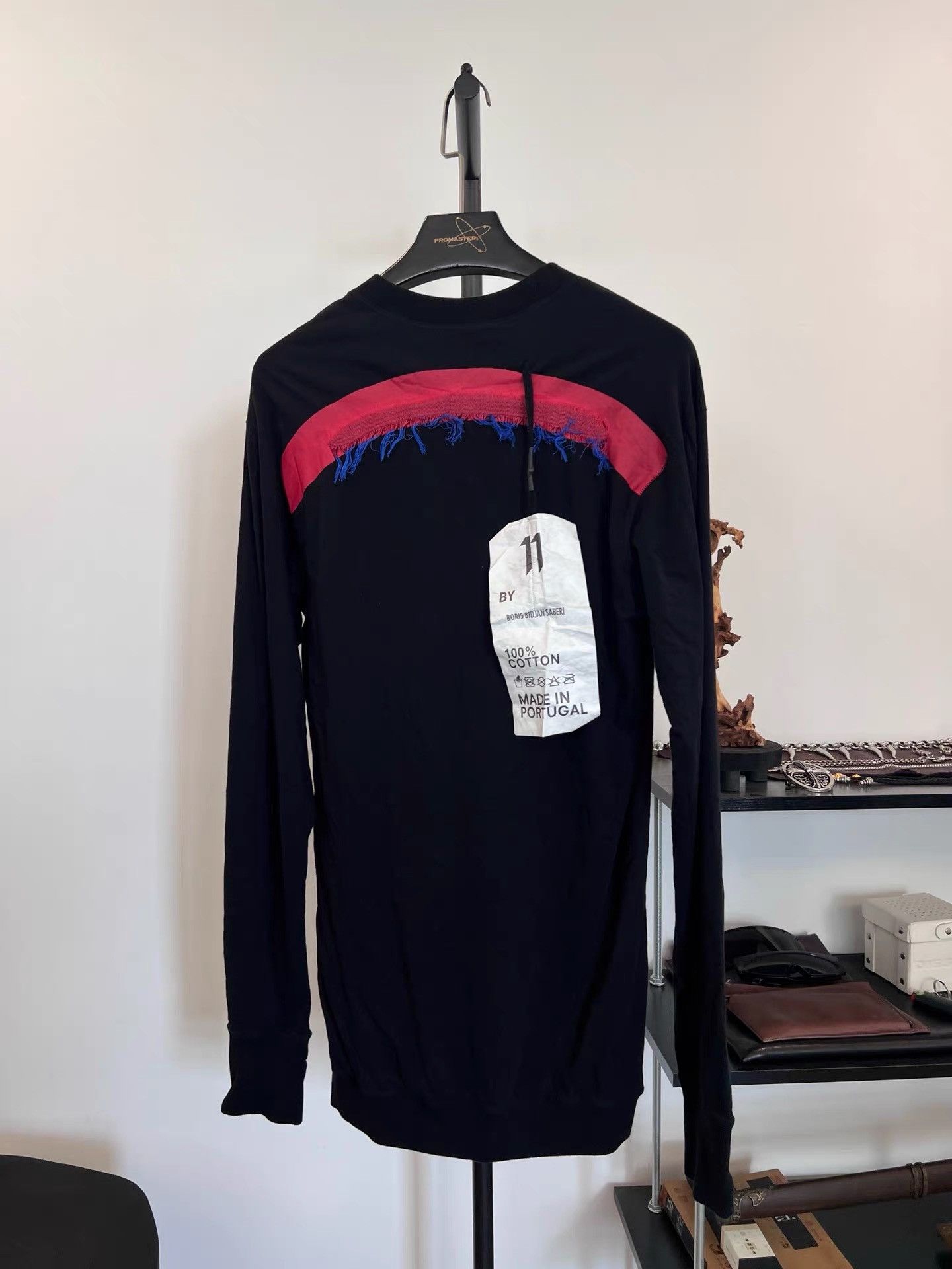 11 By Boris Bidjan Saberi 11by BBS Reversible Print Embroidered Pullover K35 Size US XS / EU 42 / 0 - 1 Thumbnail