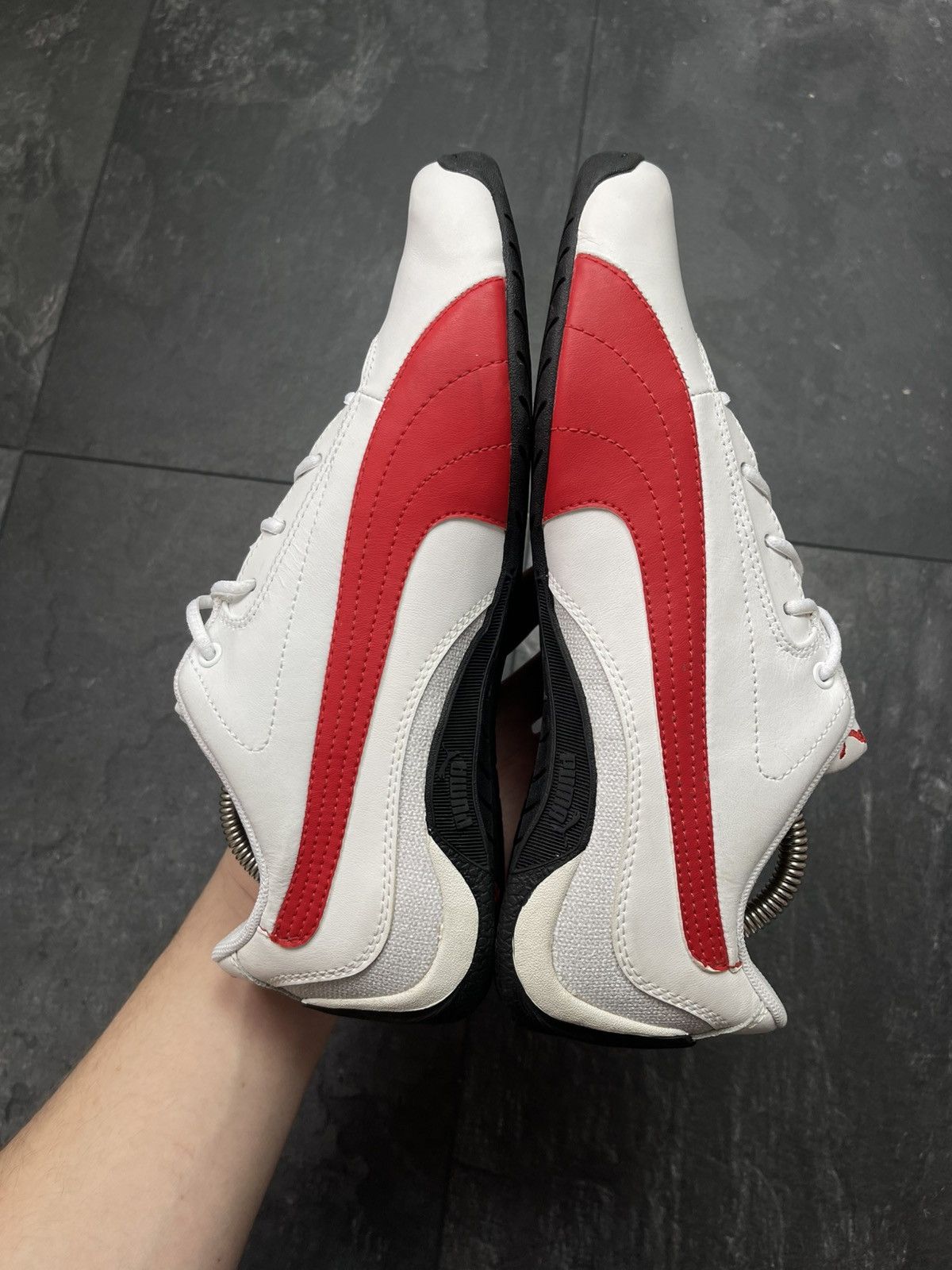 Ferrari × Puma × Vintage Vintage Puma Speedcat Ferrari Racing Suede Y2K Sneakers Size US 5.5 / EU 38 - 12 Thumbnail