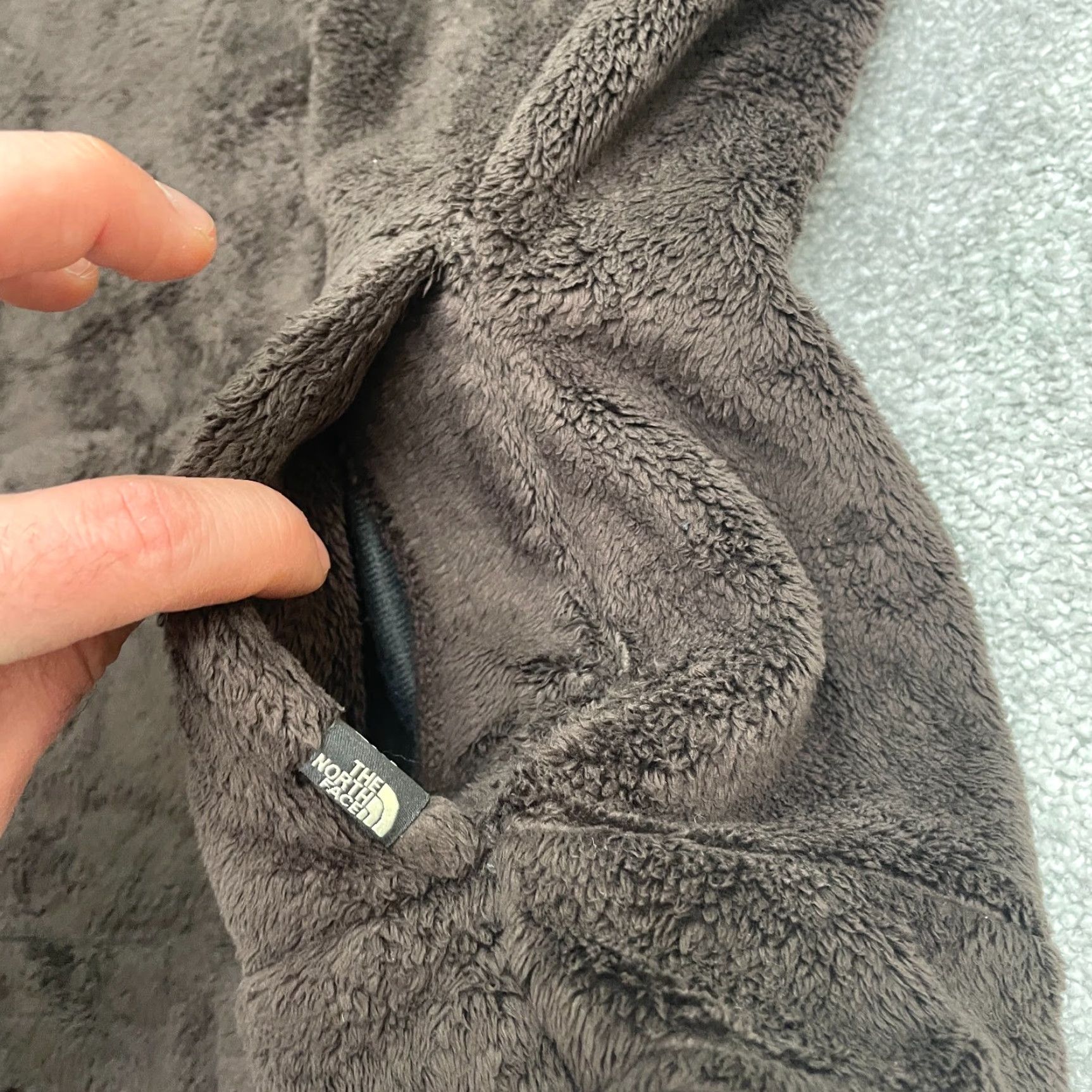 The North Face The North Face Osito Jacket Women S Brown 1/4 Zip Pockets Fleece Mid-Length Cozy Outdoor Size S / US 4 / IT 40 - 5 Thumbnail