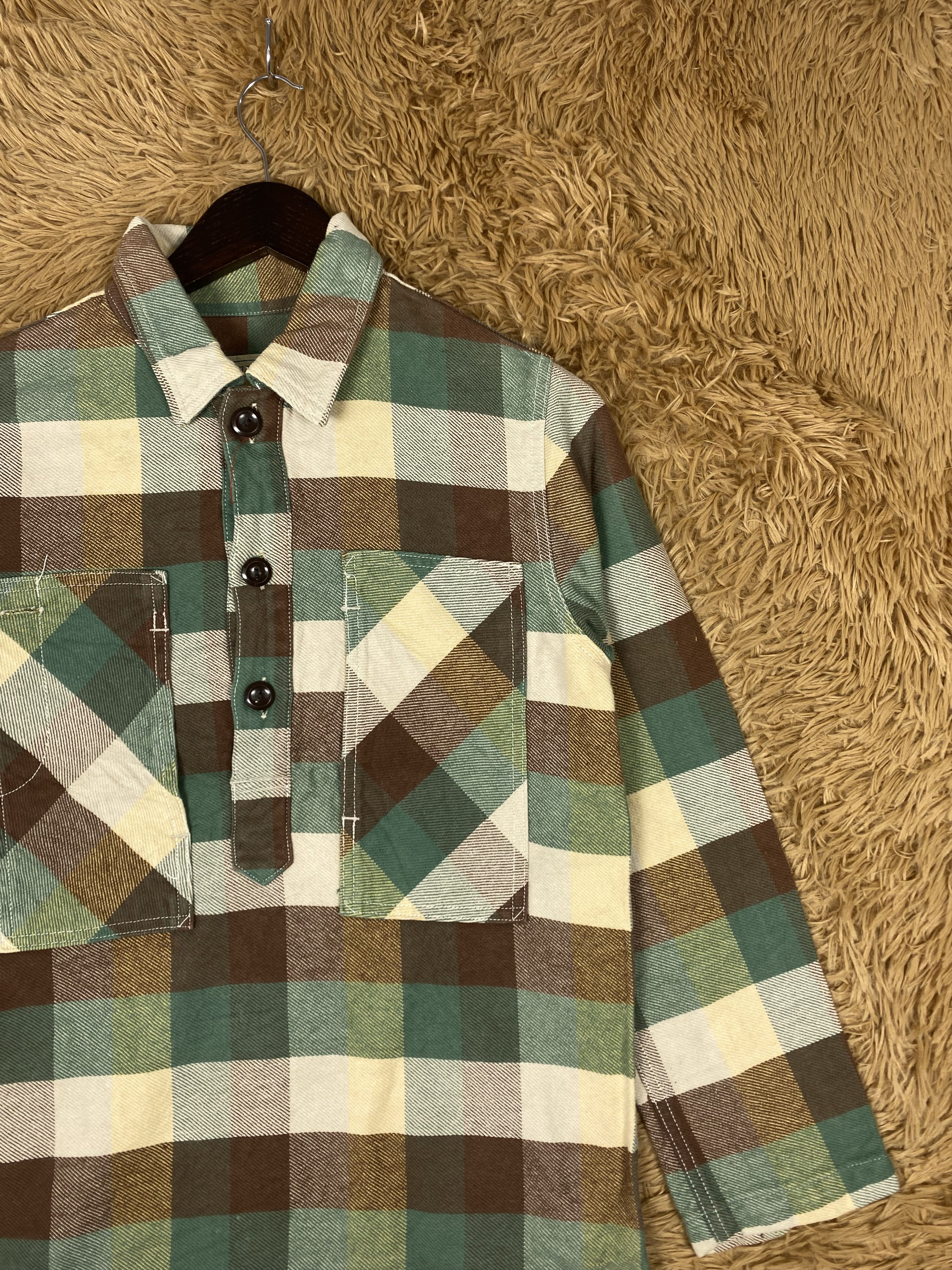 Johnbull Vintage John Bull Checked Long Jacket DJ1078 Size US M / EU 48-50 / 2 - 3 Thumbnail