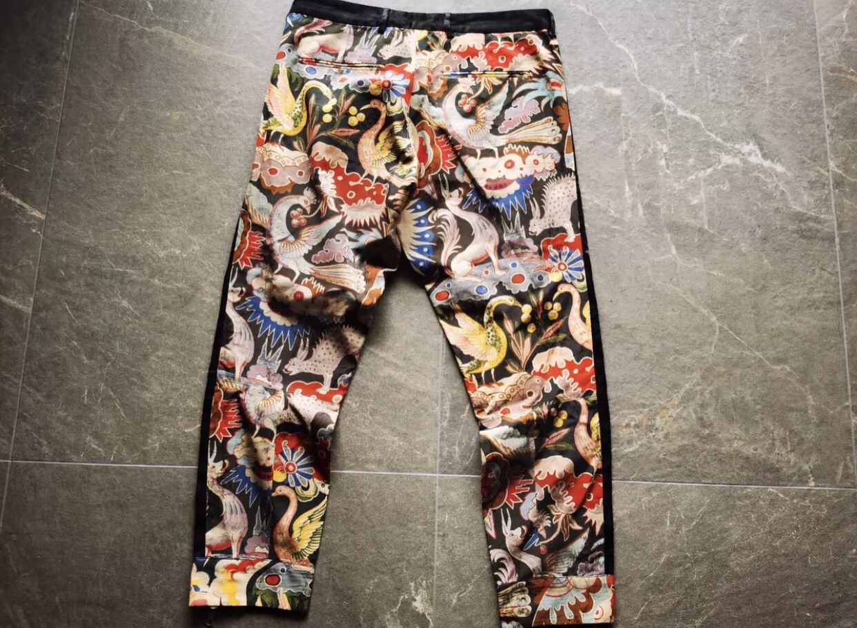 image of Dries Van Noten Dvn National Tide Pants in Black, Men's (Size 40)