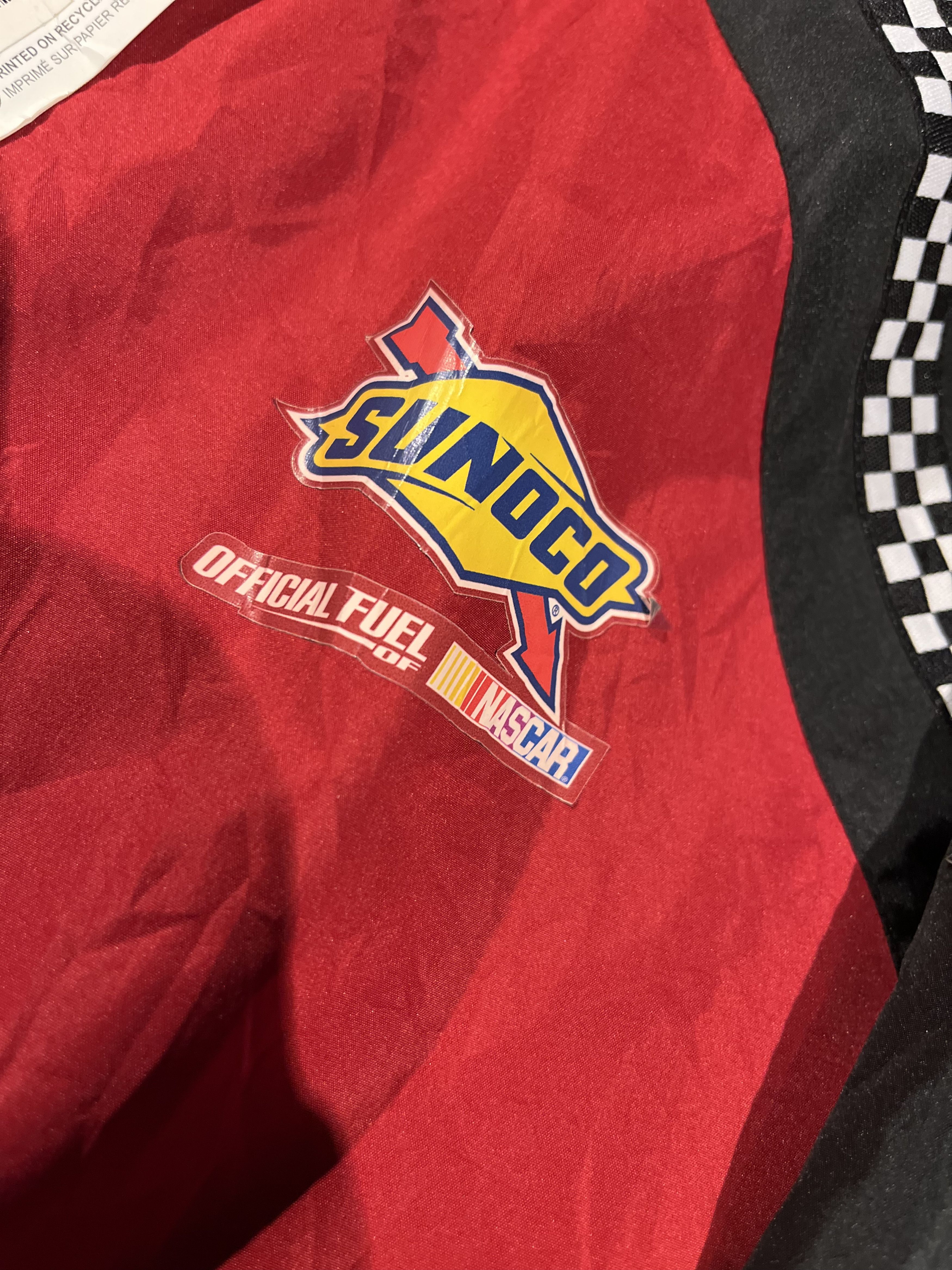 North End BNWT Sunoco Nascar Team Windbreaker Jacket Size US XL / EU 56 / 4 - 6 Thumbnail