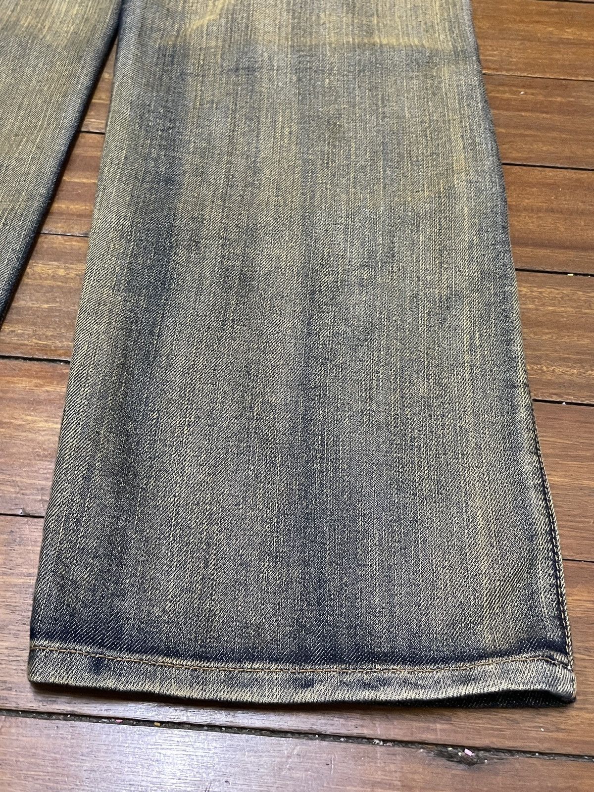 If Six Was Nine × Japanese Brand × Le Grande Bleu (L.G.B.) Very Rare Vintage Brand Jeans De Art Tactical Jeans 2000s Size US 34 / EU 50 - 8 Thumbnail