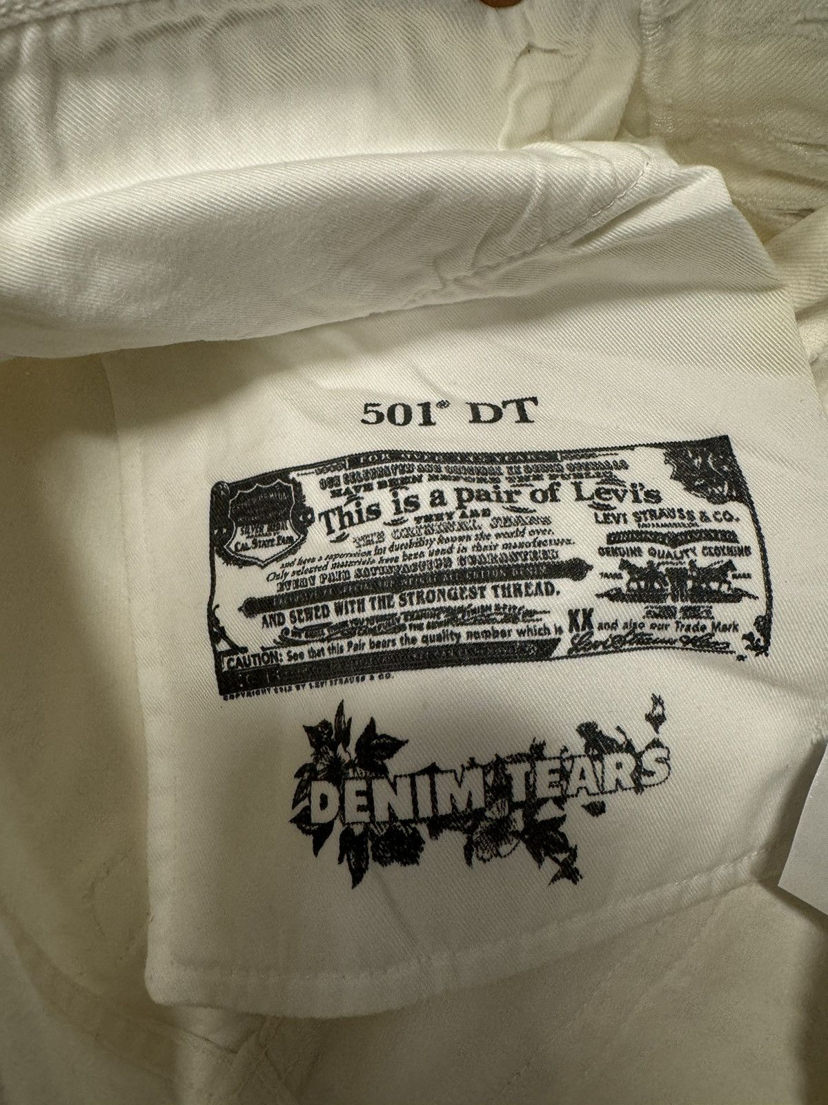 DENIM TEARS × Levi's DENIM TEARS X Vintage Levis Size US 31 - 4 Thumbnail