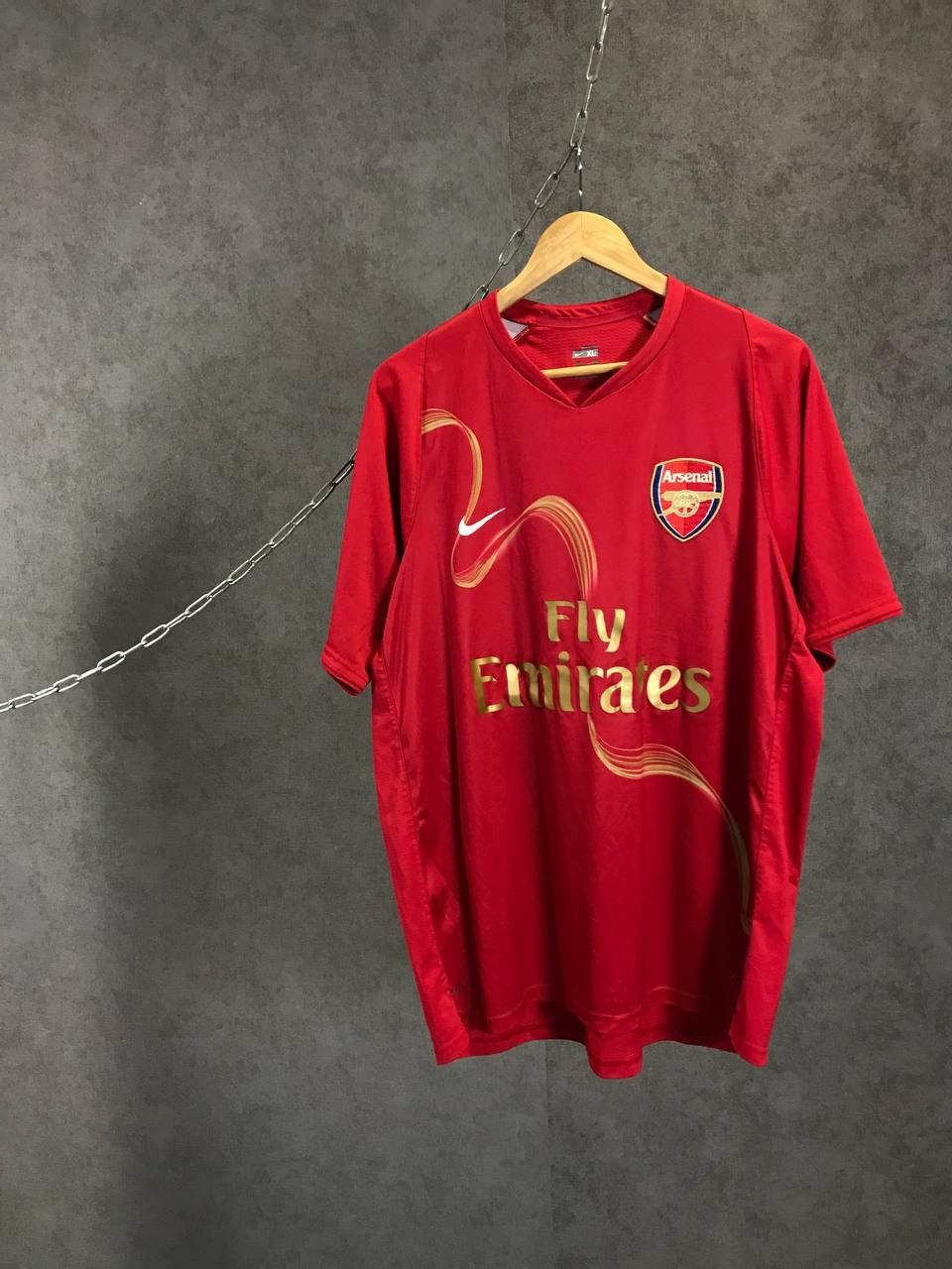 Vintage FC Arsenal Nike 2008/2009 Soccer Jersey Size US XL / EU 56 / 4 - 1 Thumbnail