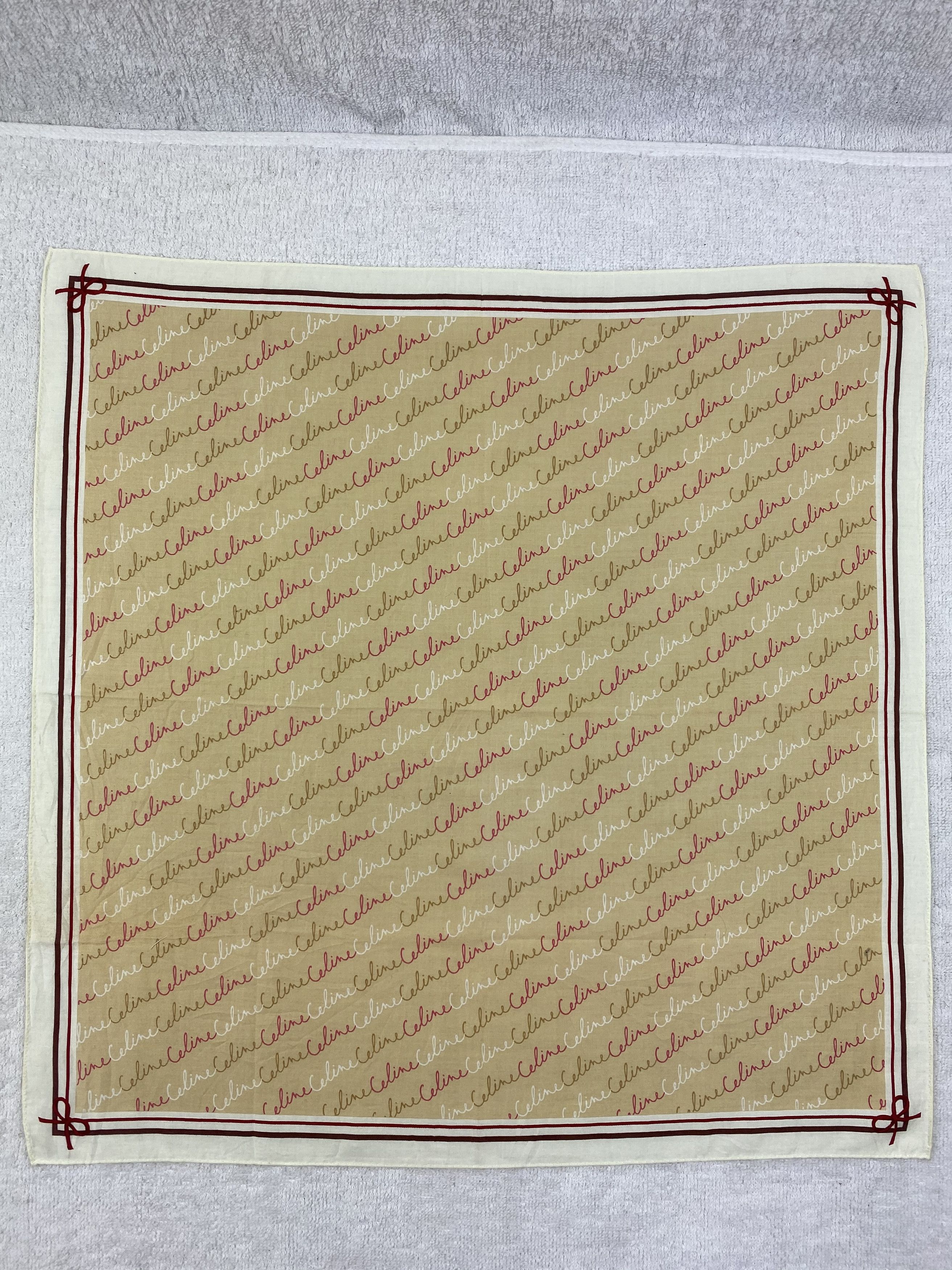 Celine Celine Handkerchief / Bandana / Neckerchief Size ONE SIZE - 3 Thumbnail