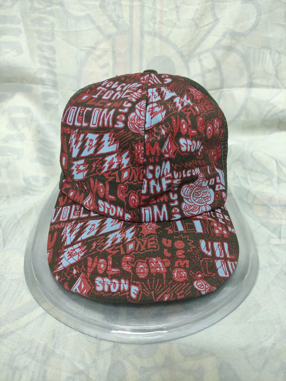 Volcom VOLCOM FULLPRINT VINTAGE TRUCKER CAP Size ONE SIZE - 2 Thumbnail
