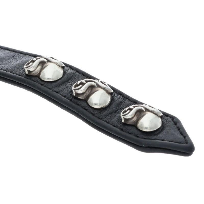 Chrome Hearts Chrome Hearts Heaet leather bracelet Size ONE SIZE - 4 Thumbnail