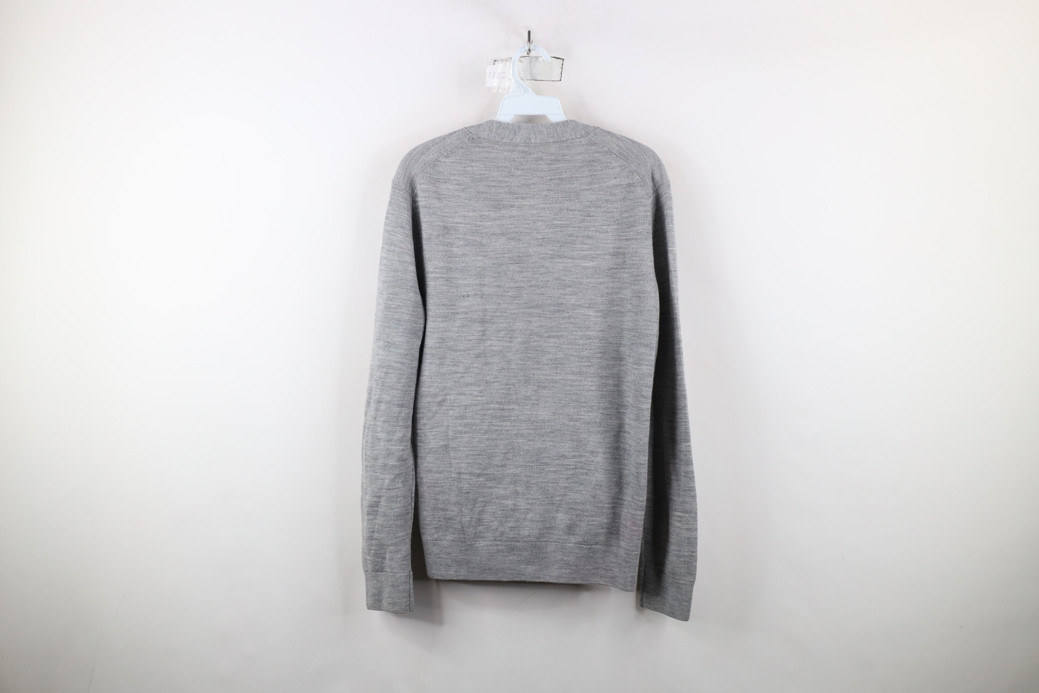Abercrombie & Fitch × Vintage Vintage Y2K Abercrombie & Fitch Knit Cardigan Sweater Gray Size US S / EU 44-46 / 1 - 13 Thumbnail