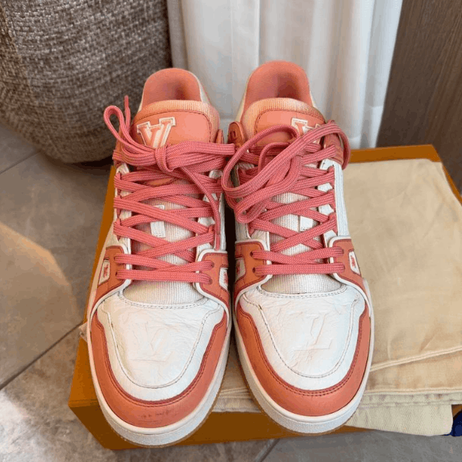 Louis Vuitton Louis Vuitton low-top sneakers 41.5 Size US 8.5 / EU 41-42 - 2 Thumbnail